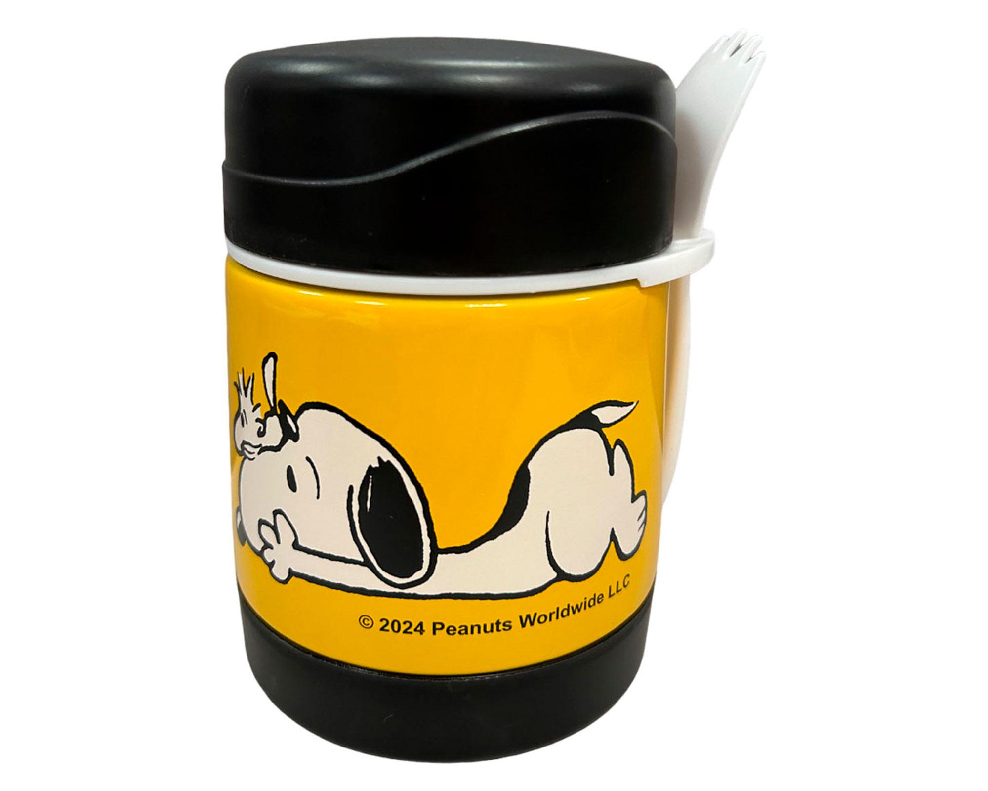 Contenedor metálico Snoopy 9 cm-0