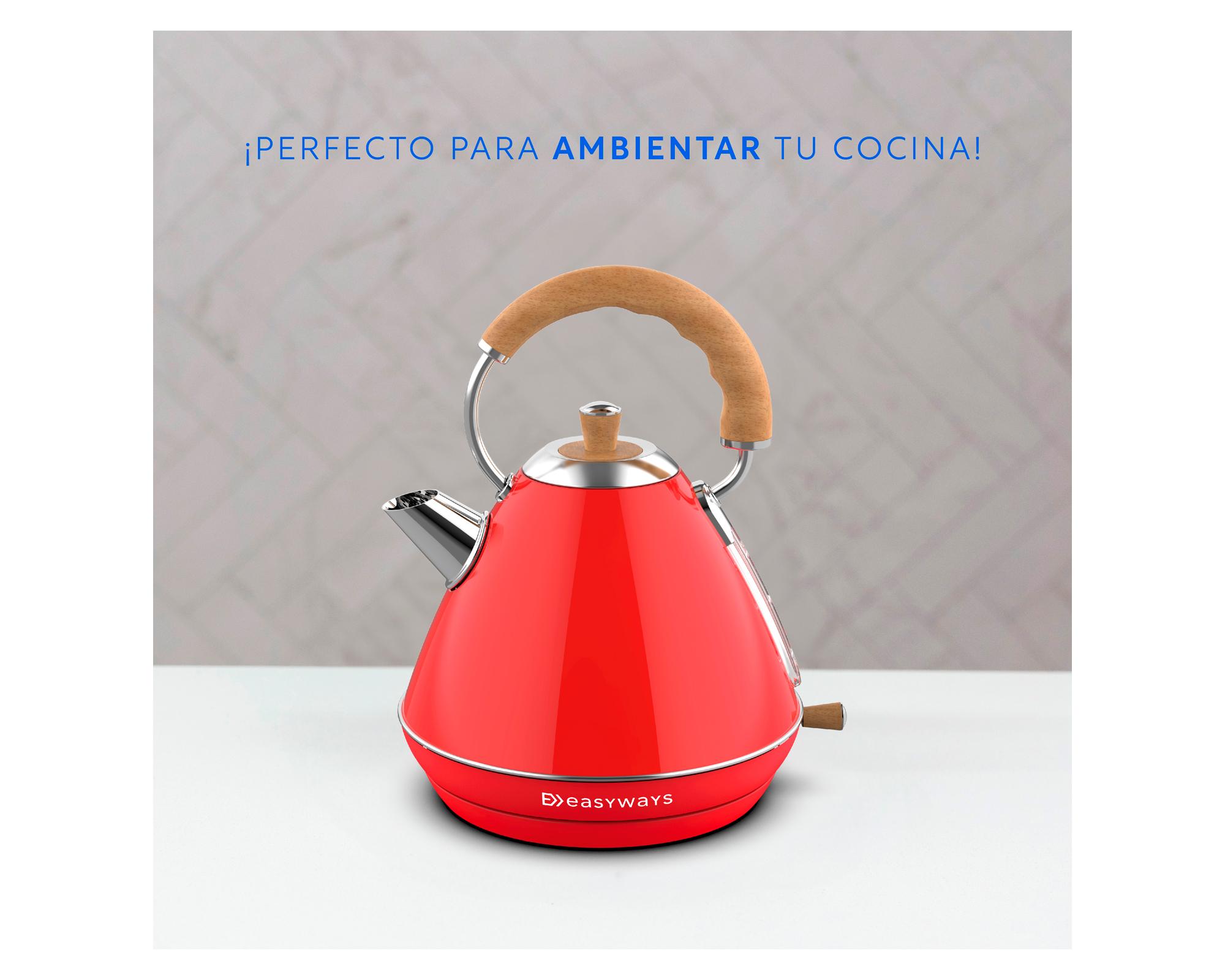 Hervidor Design rojo 1.7 lt-2