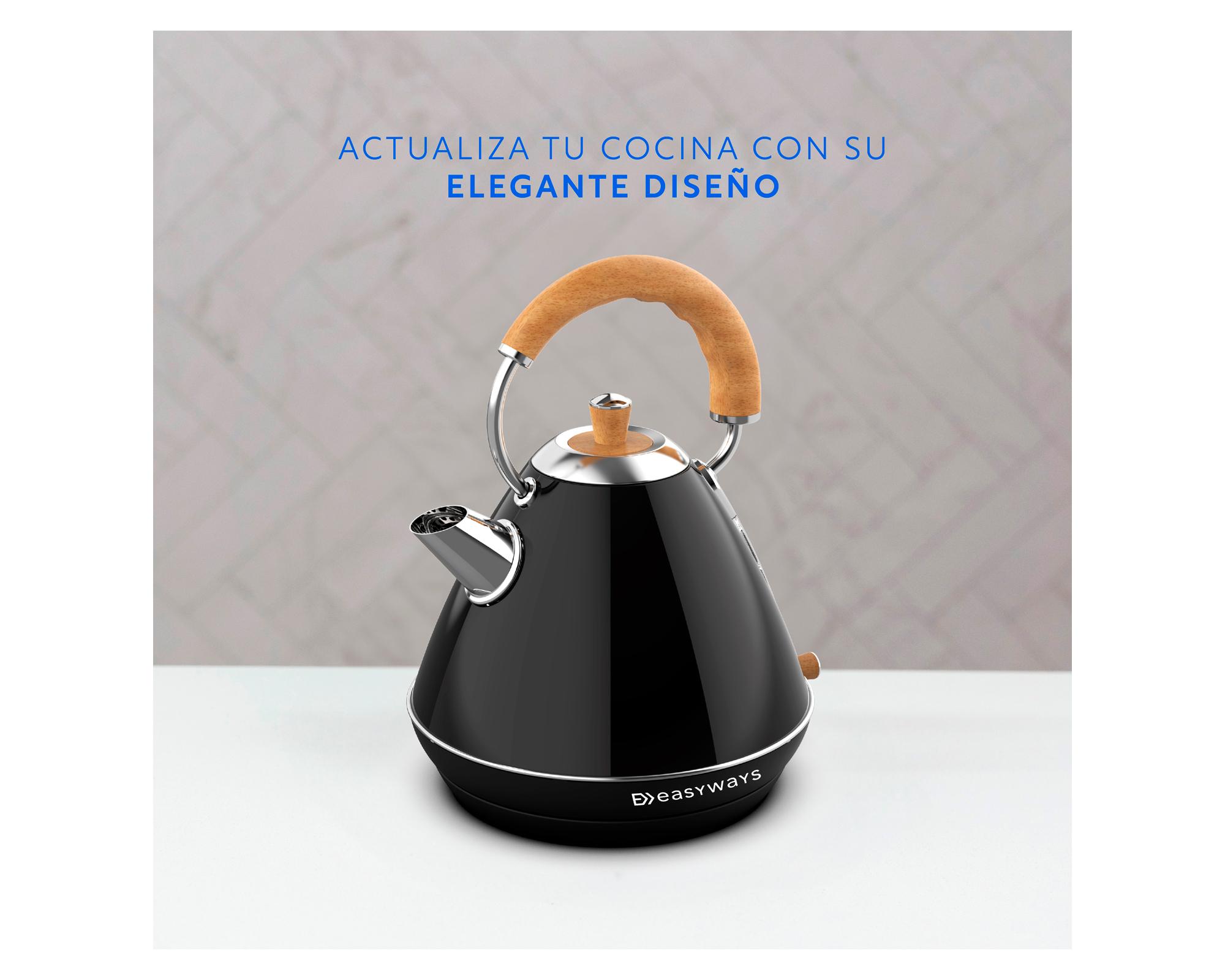 Hervidor Design negro 1.7 lt-1