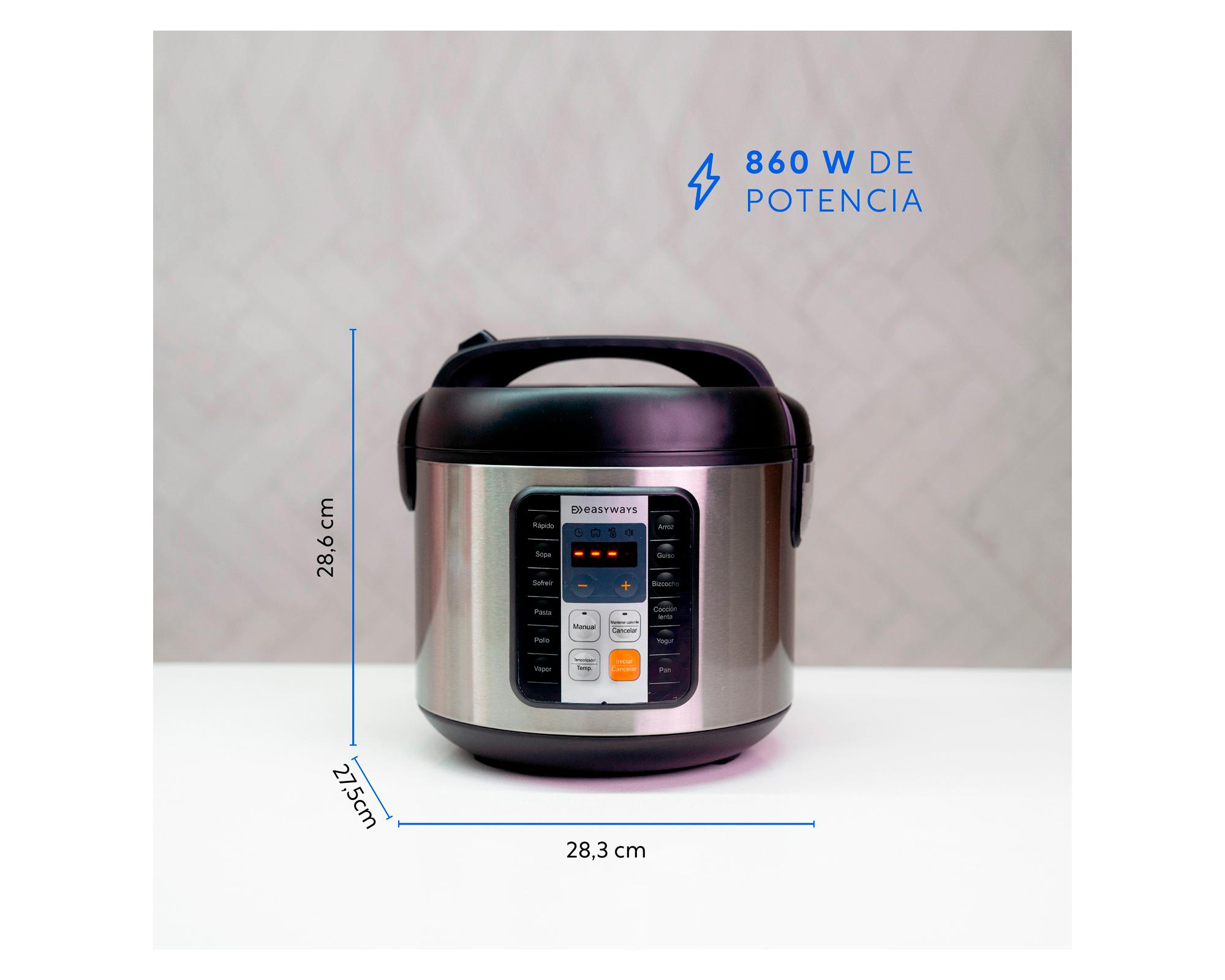 Olla cocción MultiCooker Pro 5.5 lt-5