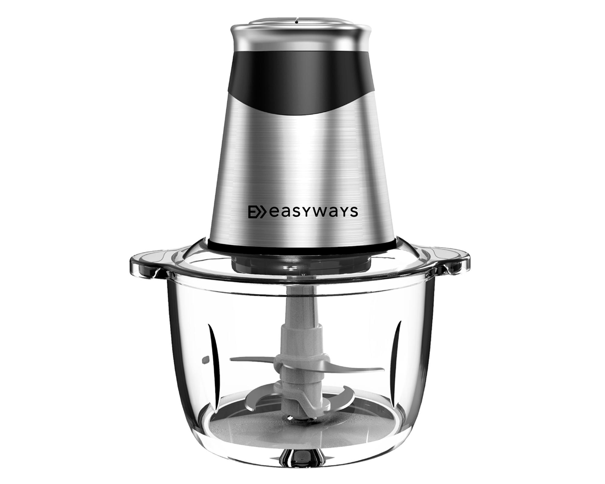 Picadora Power cutter EWC01 silver 1.2 lt-0