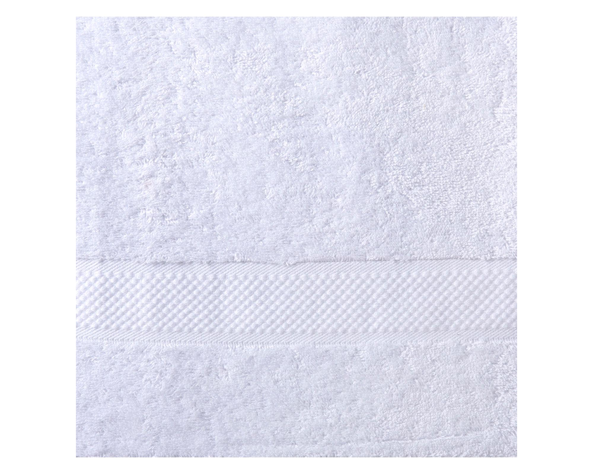 Set toalla mediana 45x90 cm + Toalla grande 70x140 cm blanco-2