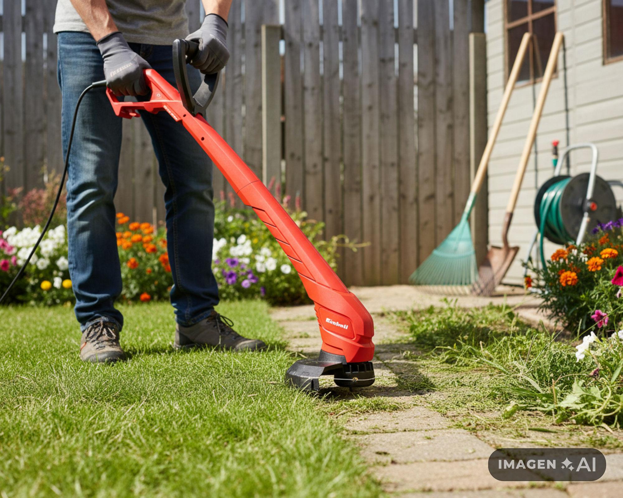 Orilladora GC-ET 3023 rojo 300W-7