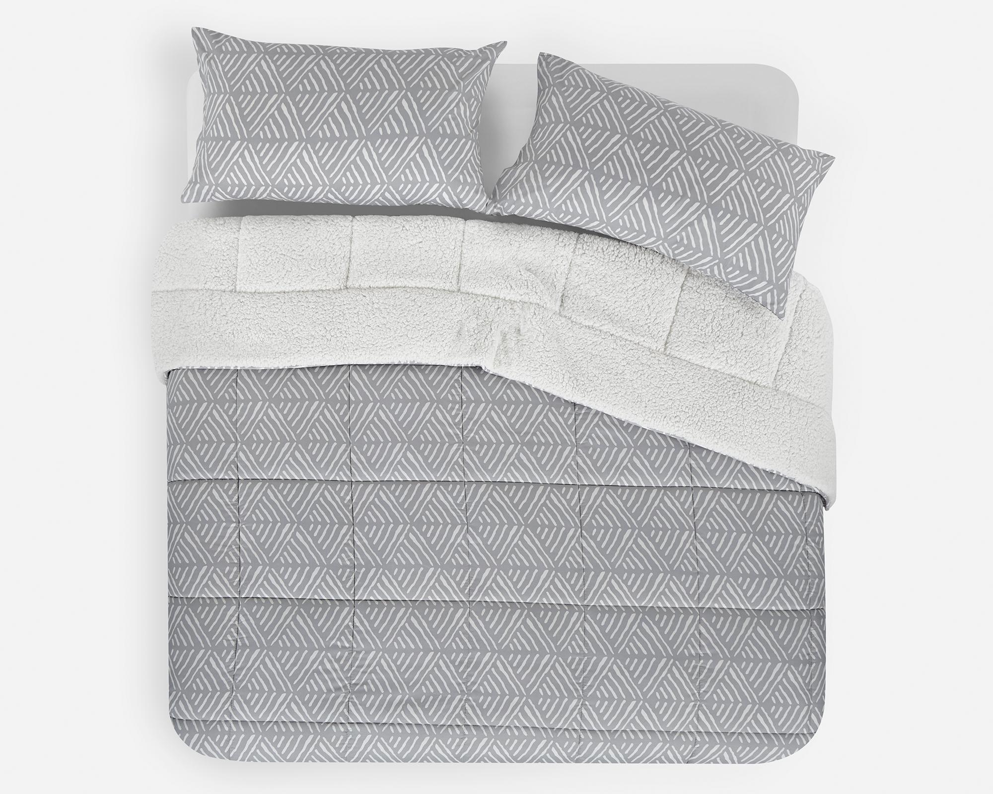 Plumón sherpa gris King-1