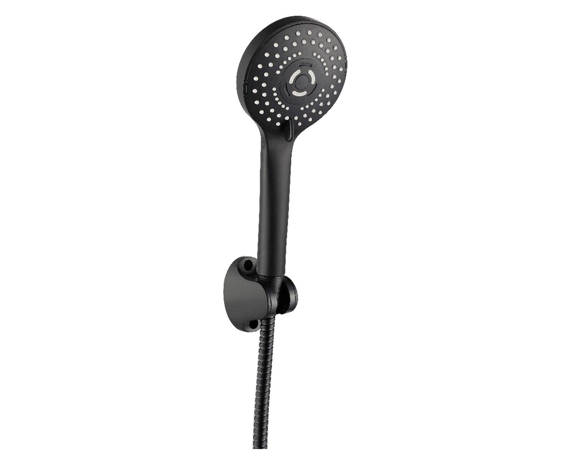 Monomando de tina ducha Gunnar matte black-2