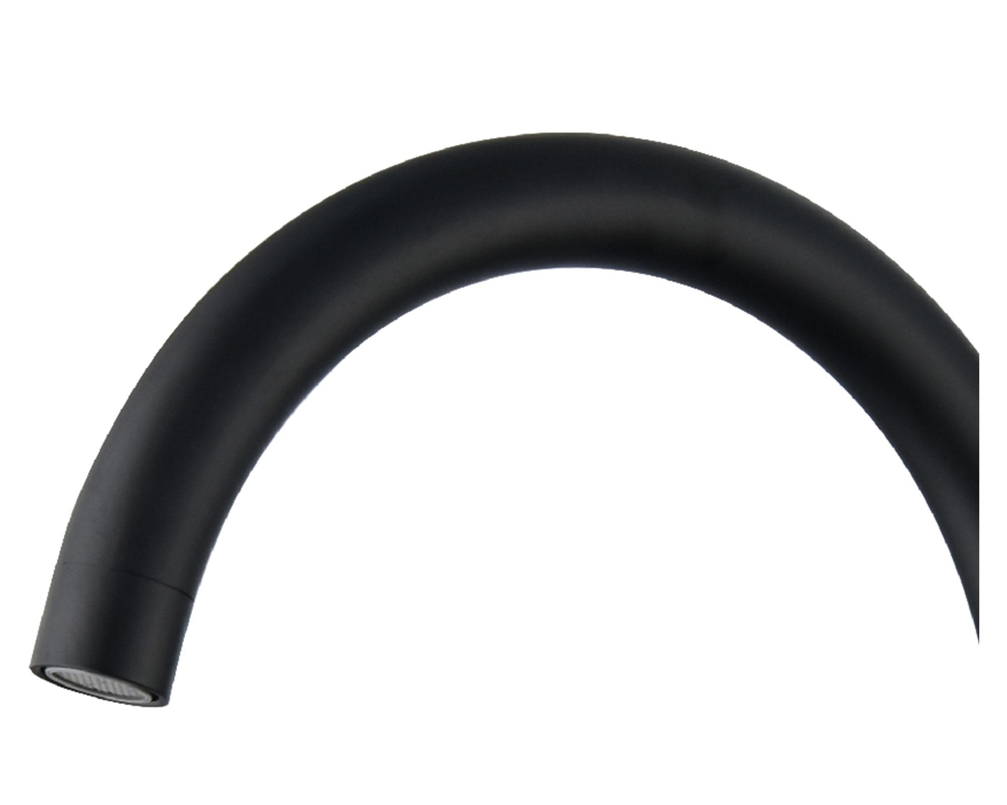 Monomando lavaplatos Aren matte black cool-2