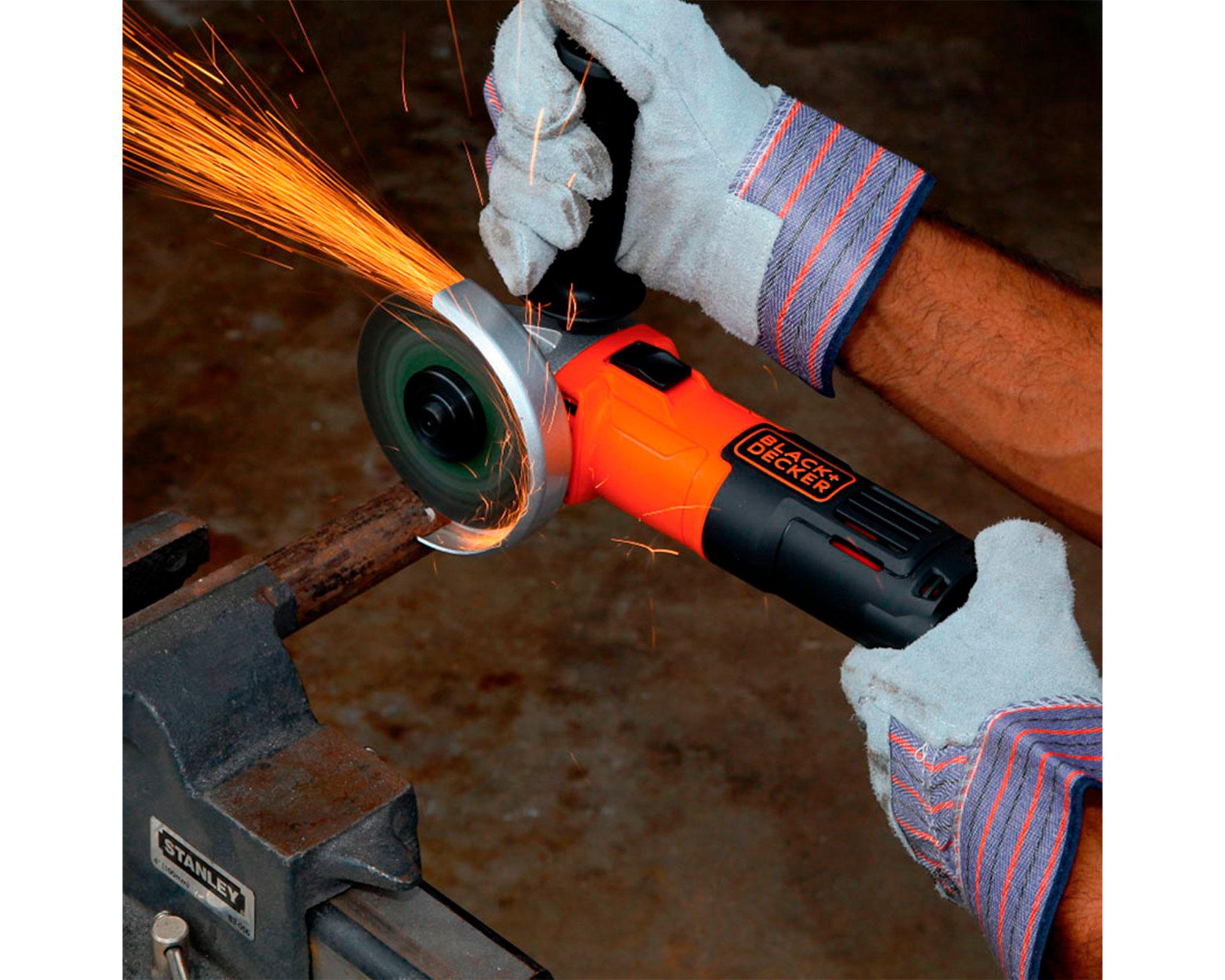 Esmeril angular G650GL-B2C 650W + Guantes-3