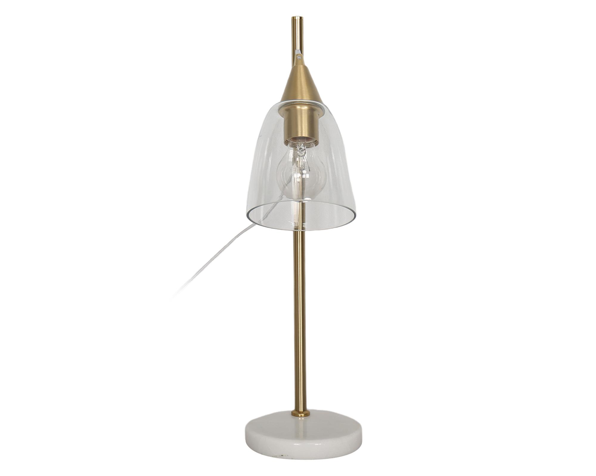 Lámpara escritorio Base mármol 1L E27-2