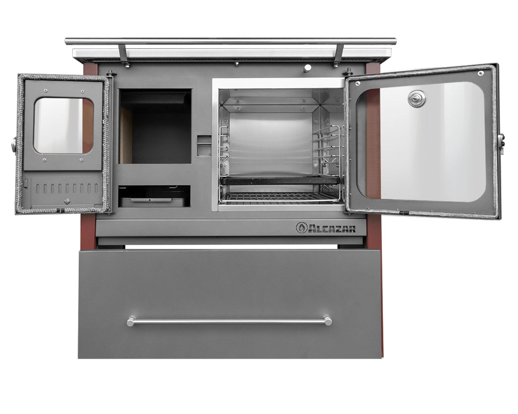 Cocina leña Europea burdeo M90-1