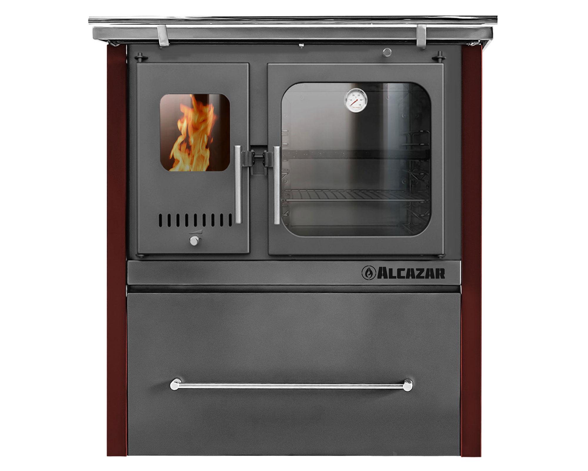 Cocina leña Europea burdeo M90-0