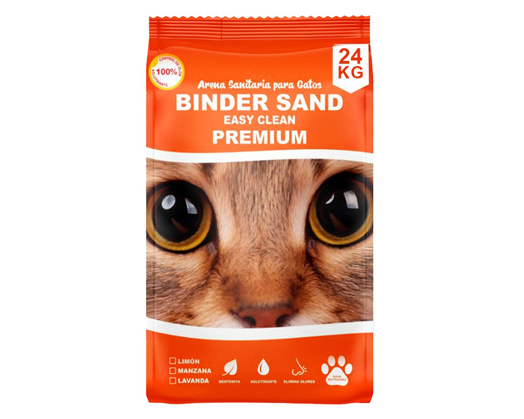 Arena Sanitaria aglutinante 24 Kg Lavanda-1