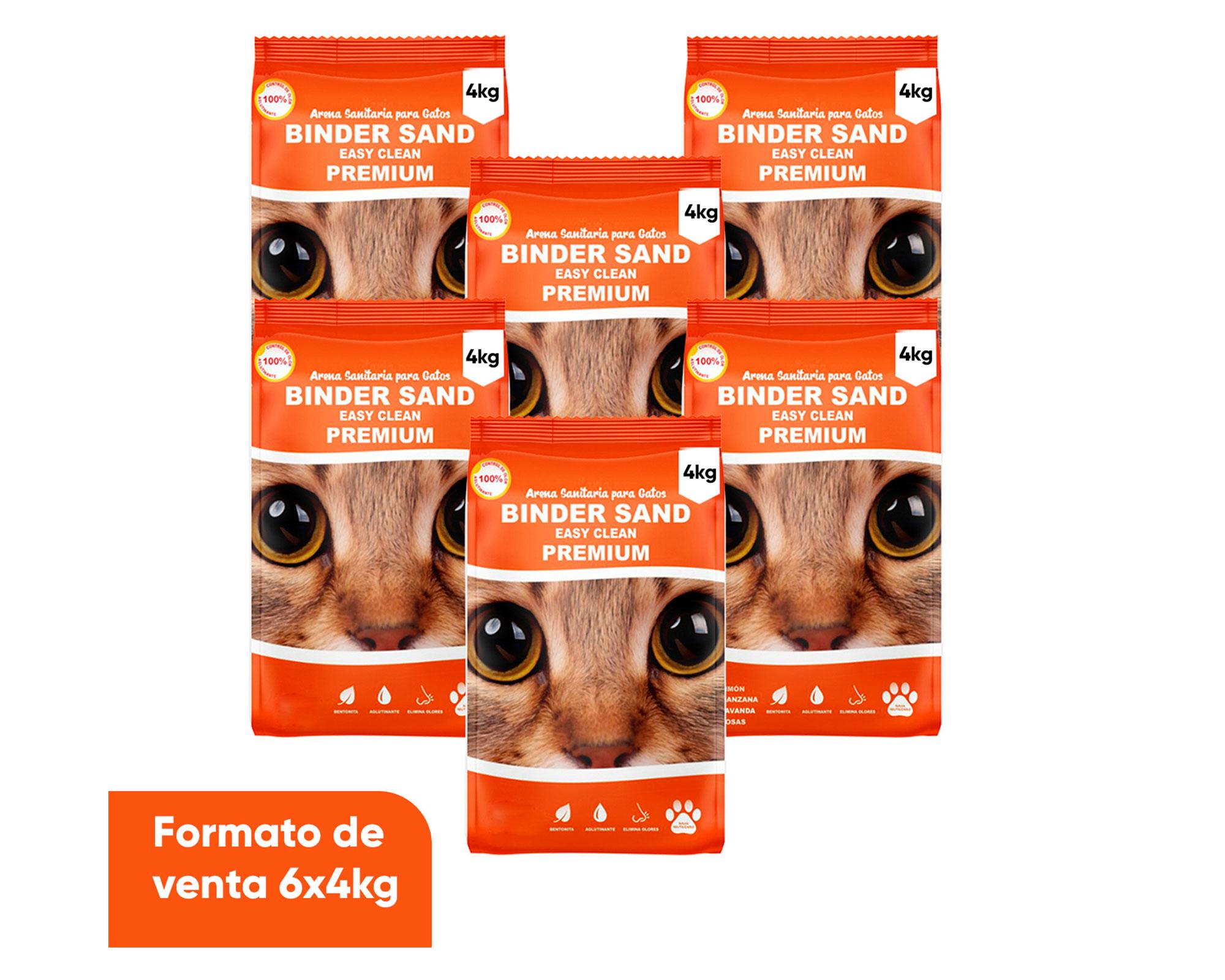 Arena Sanitaria aglutinante 24 Kg Manzana-0
