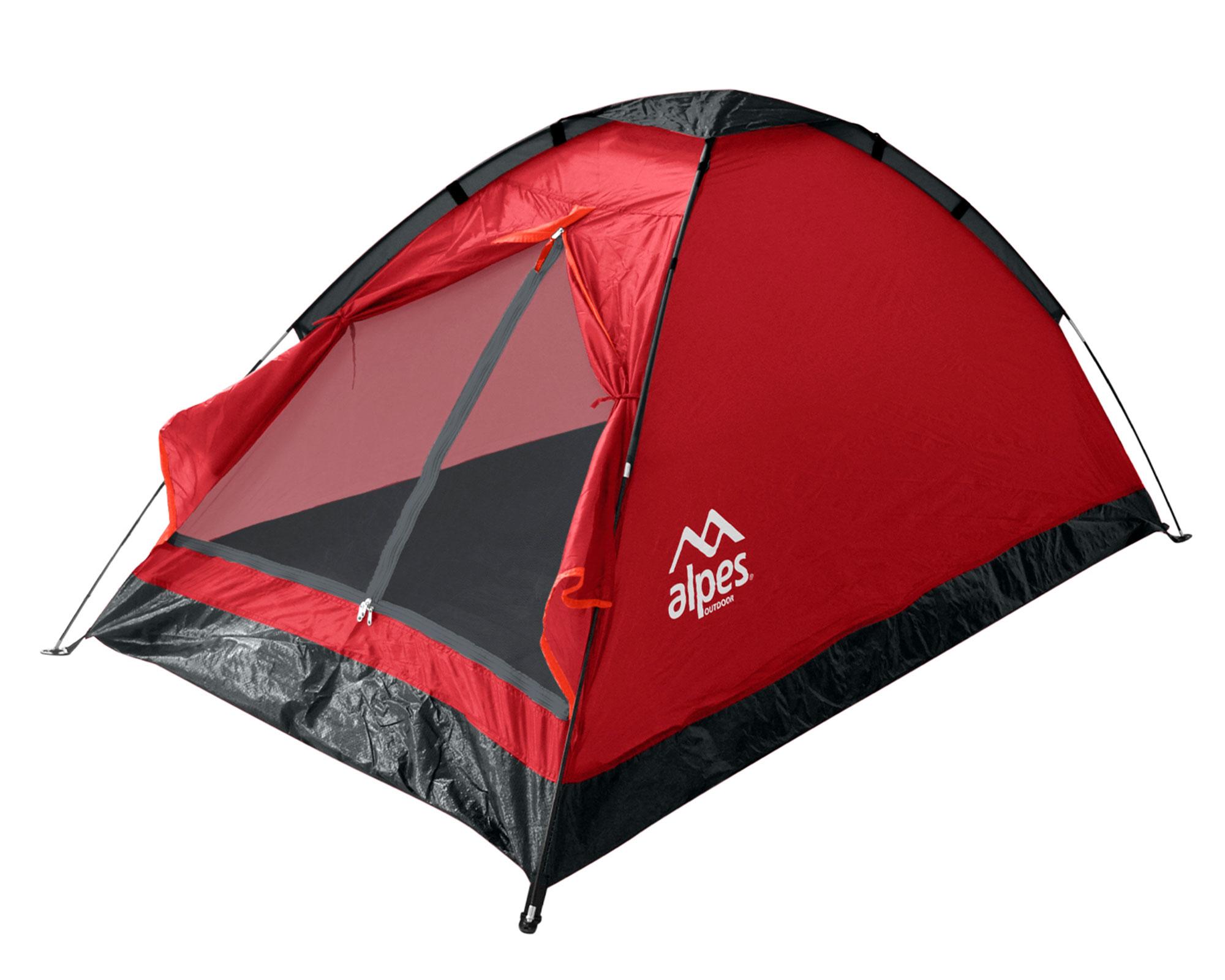 Carpa dome Galápagos rojo-2