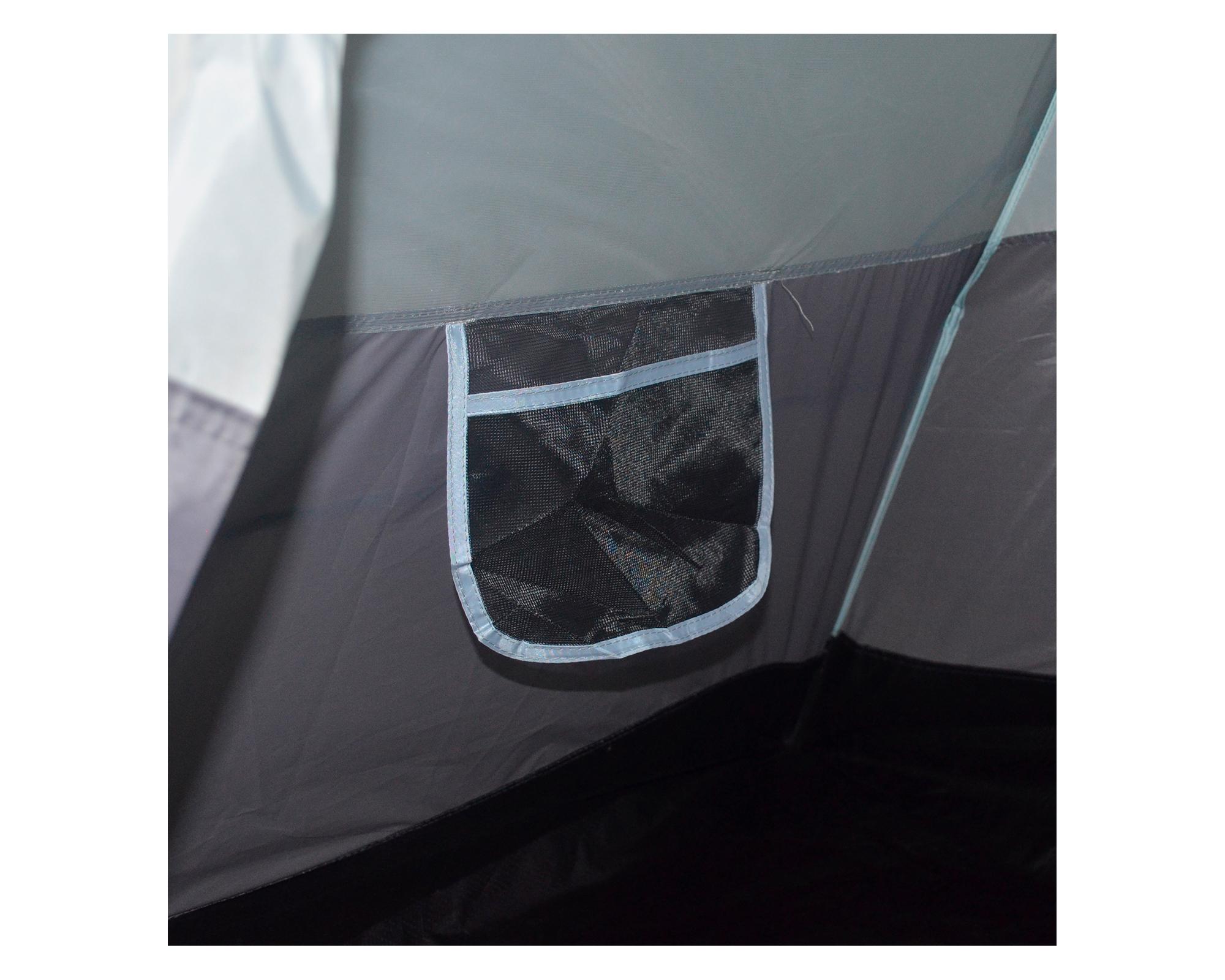 Carpa Valencia gris 110x200x120 cm 2 personas-5