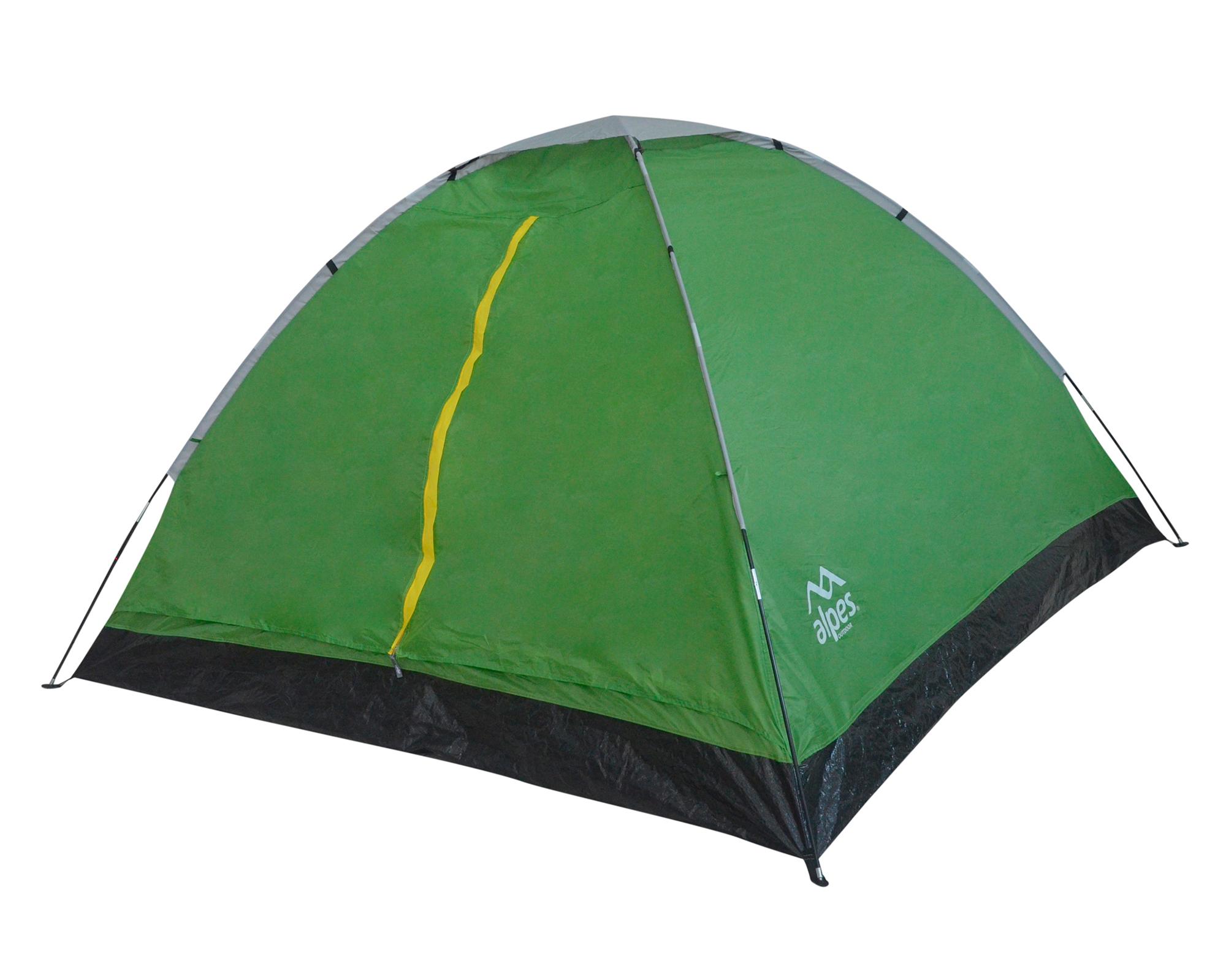 Carpa dome Galápagos 130x210x210 cm 4 personas verde-2