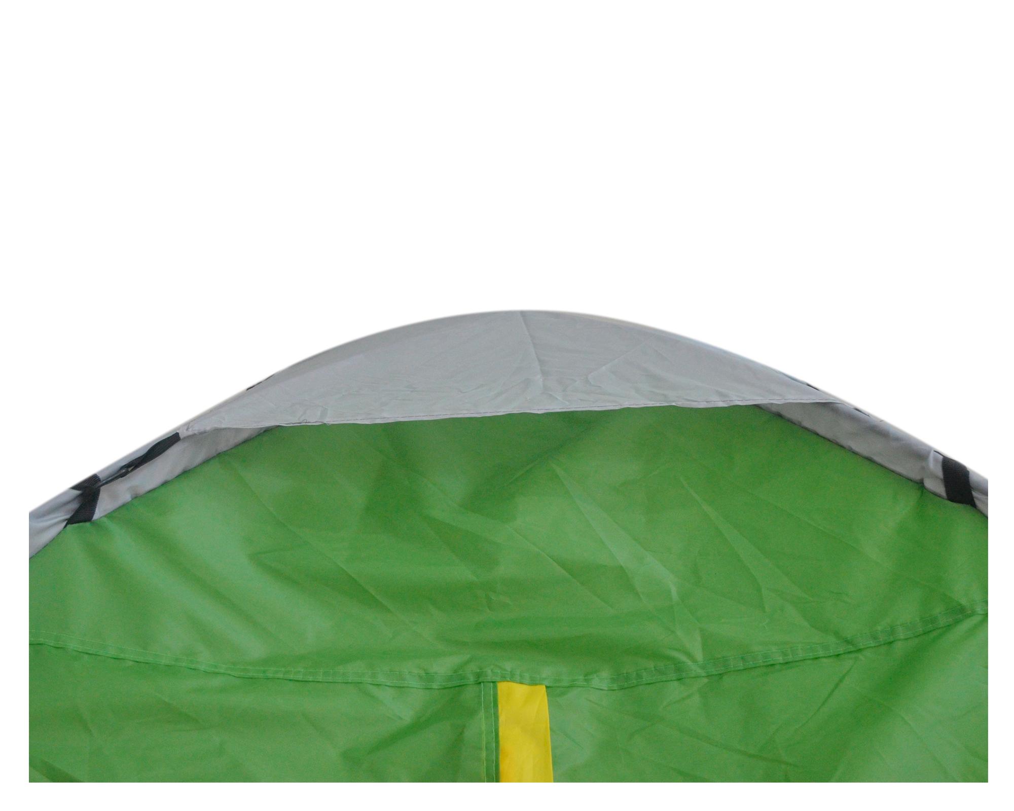Carpa dome Galápagos 130x210x210 cm 4 personas verde-4