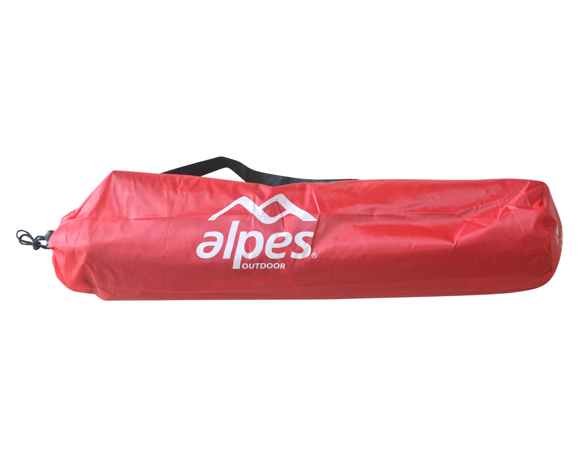 Carpa dome Galápagos 130x210x210 cm 4 personas rojo-5