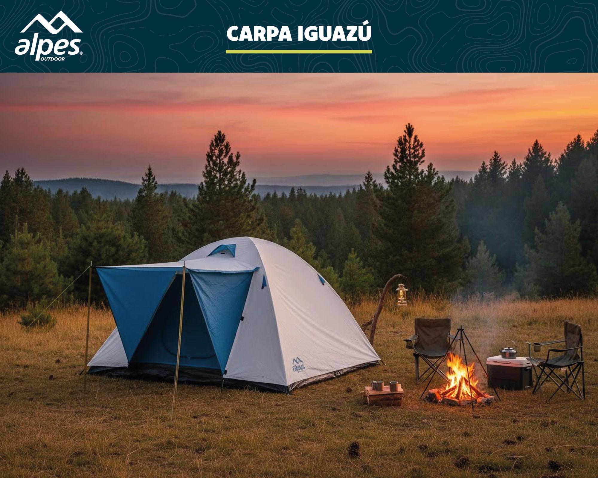 Carpa Iguazú 130x210x210 cm 4 personas-5