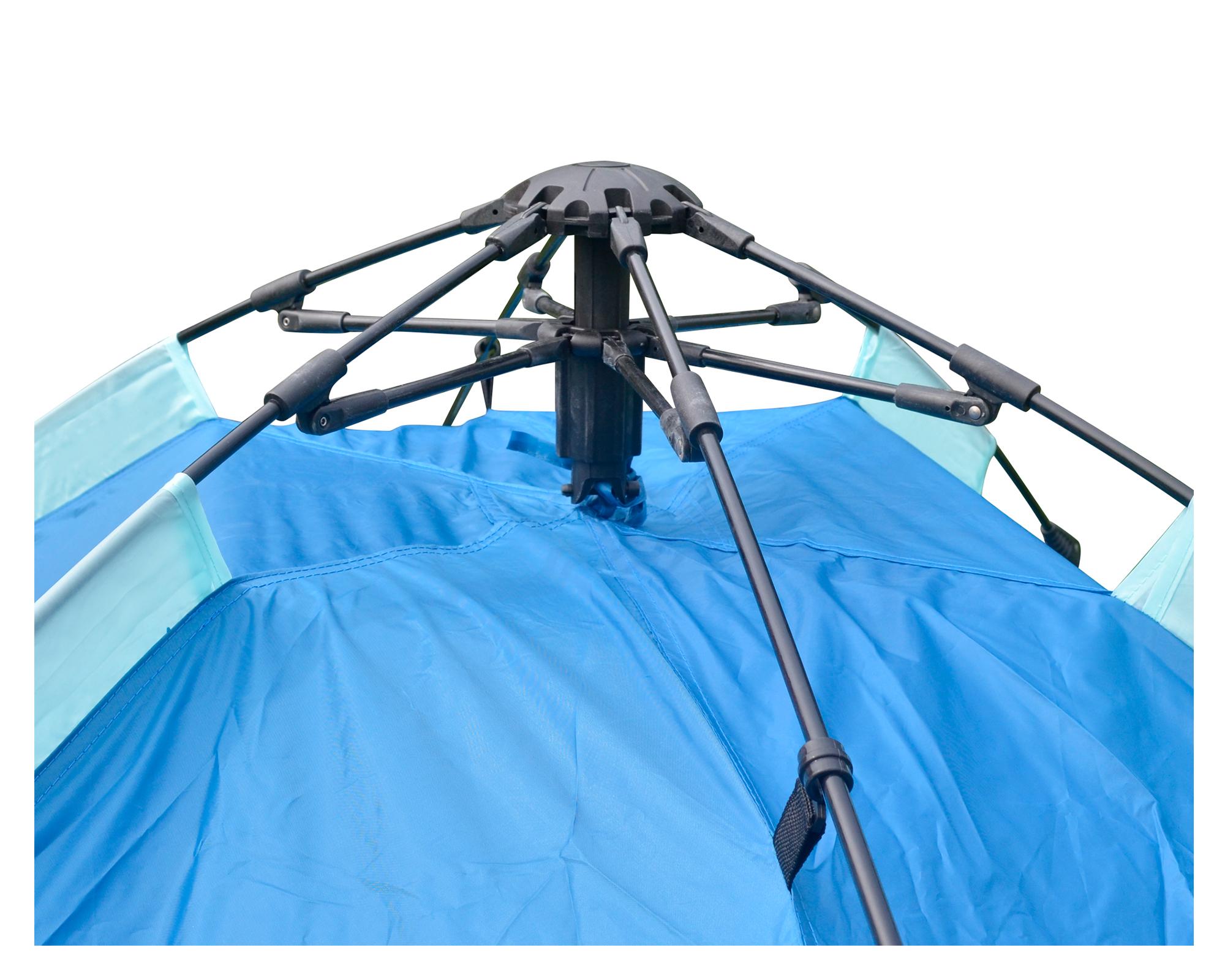 Carpa Calafate 130x210x210 cm 4 personas azul-4