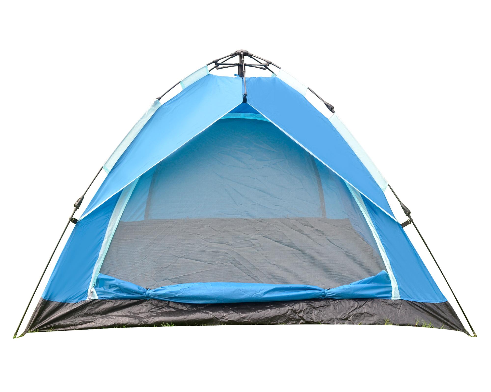 Carpa Calafate 130x210x210 cm 4 personas azul-0