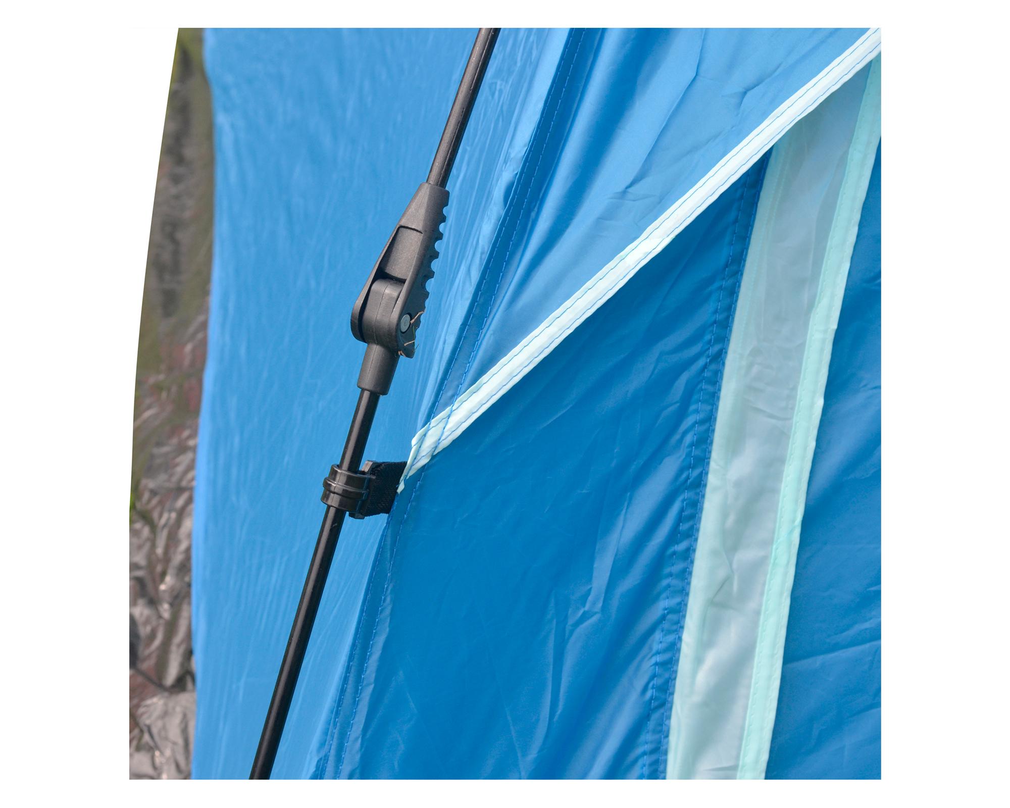 Carpa Calafate 130x210x210 cm 4 personas azul-3