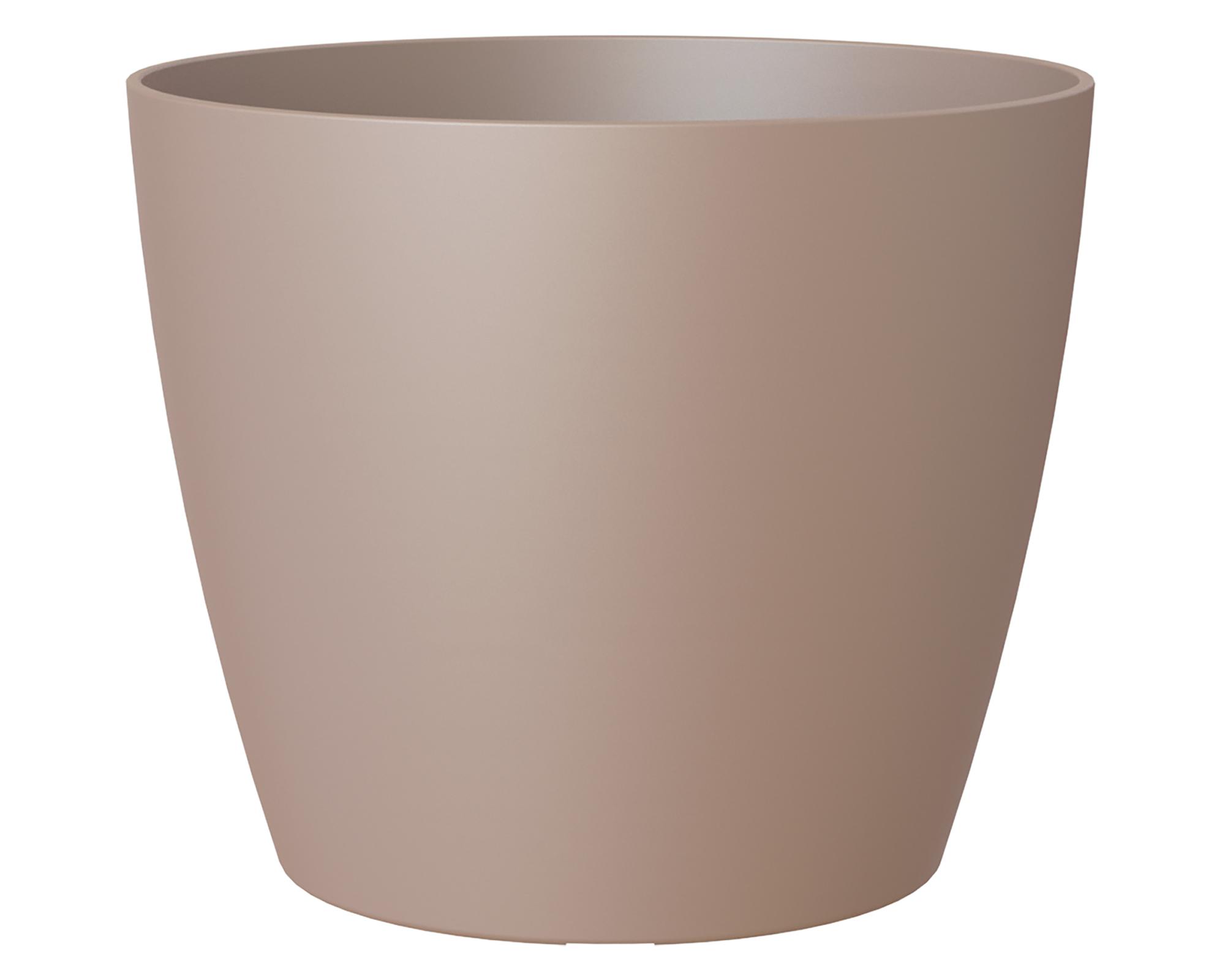 Maceta San Remo taupe 20 cm-0