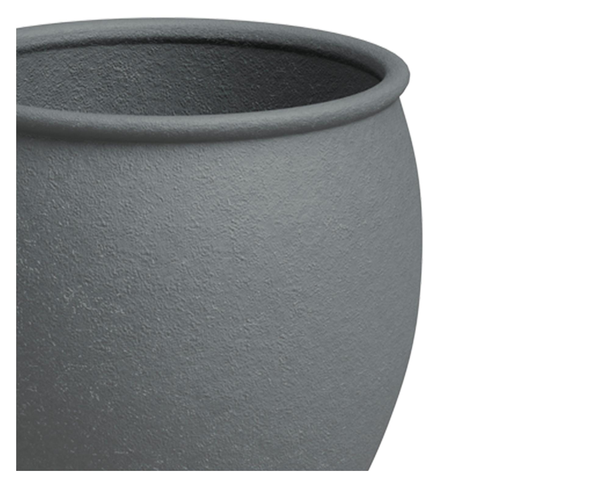 Maceta Artemis pot antracita 29 cm-1