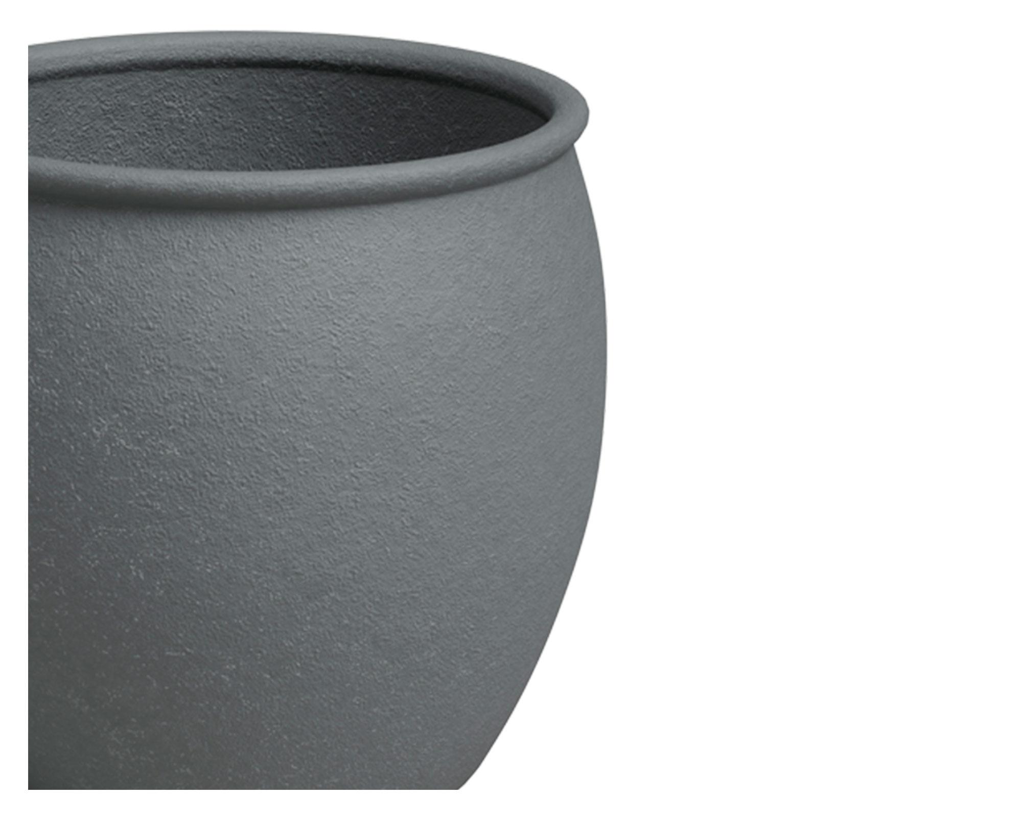 Maceta Artemis pot antracita-2