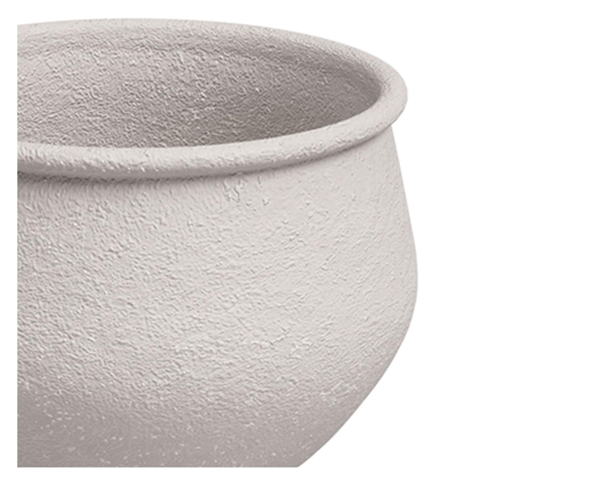 Maceta Artemis bowl blanco 21 cm-2