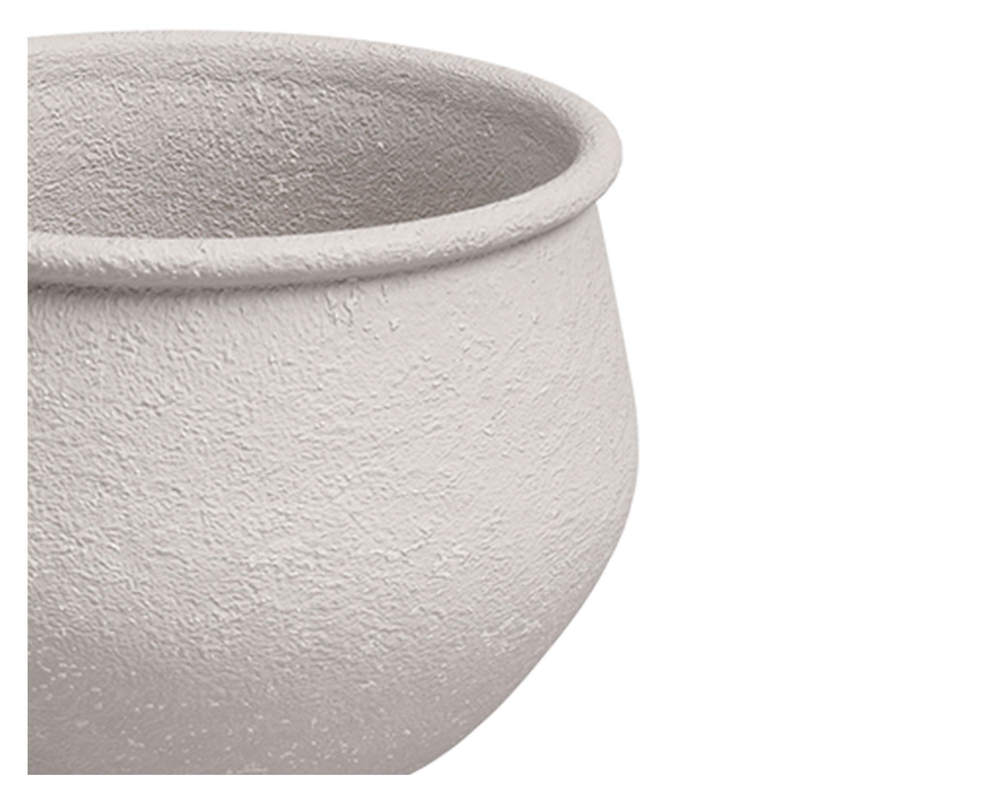 Maceta Artemis bowl blanco 31 cm-2