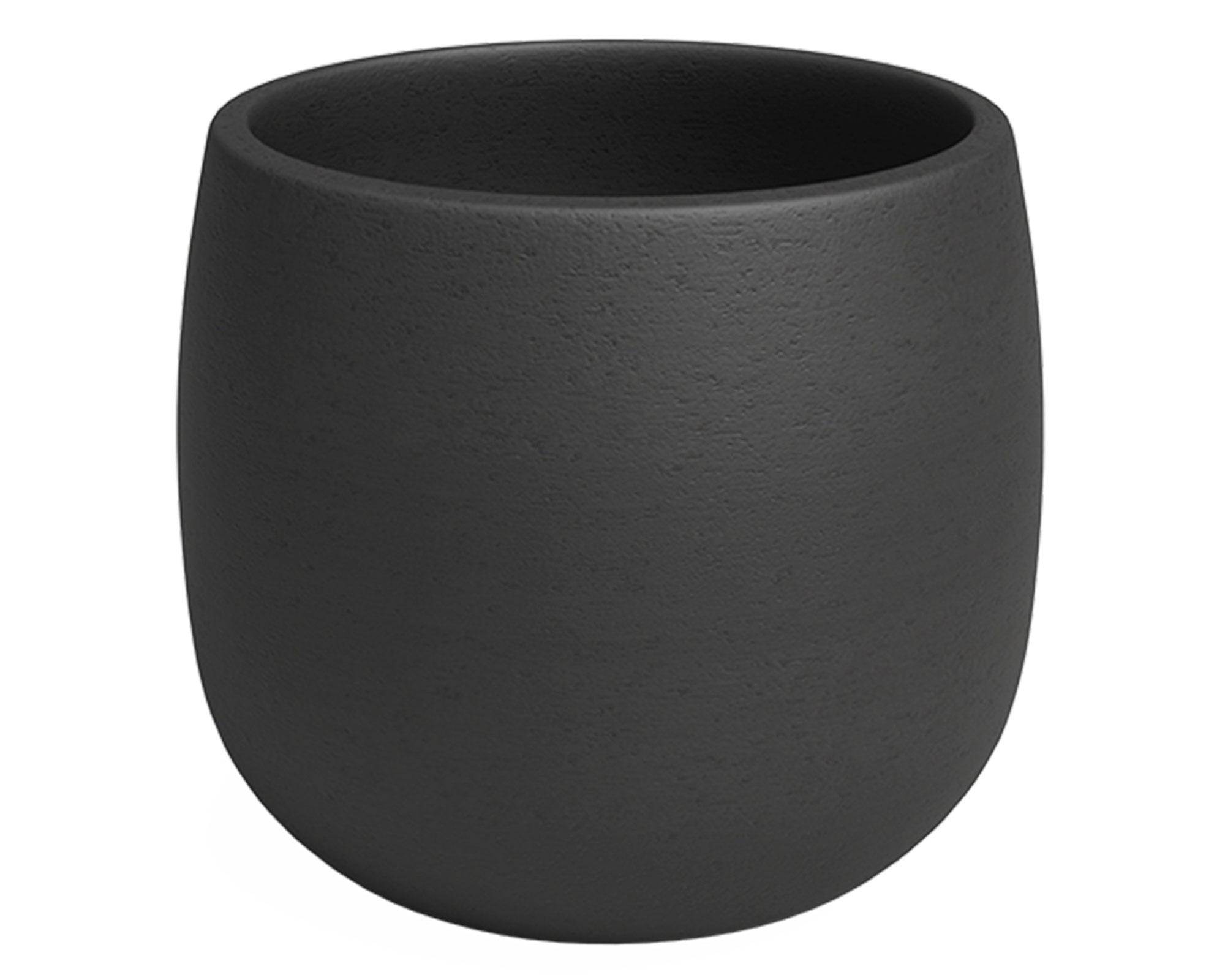 Maceta Hemera antracita 20 cm-0