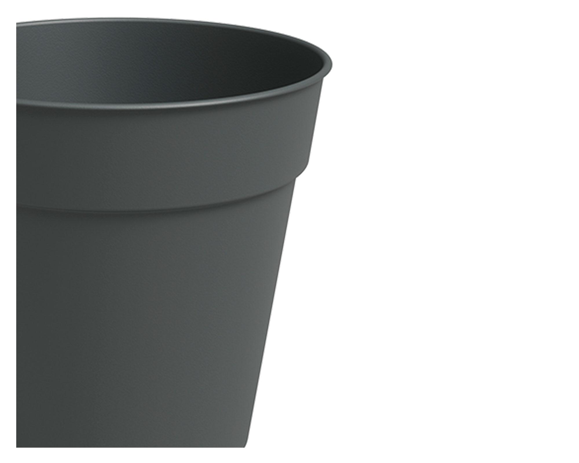 Maceta Madagascar antracita 35 cm-2