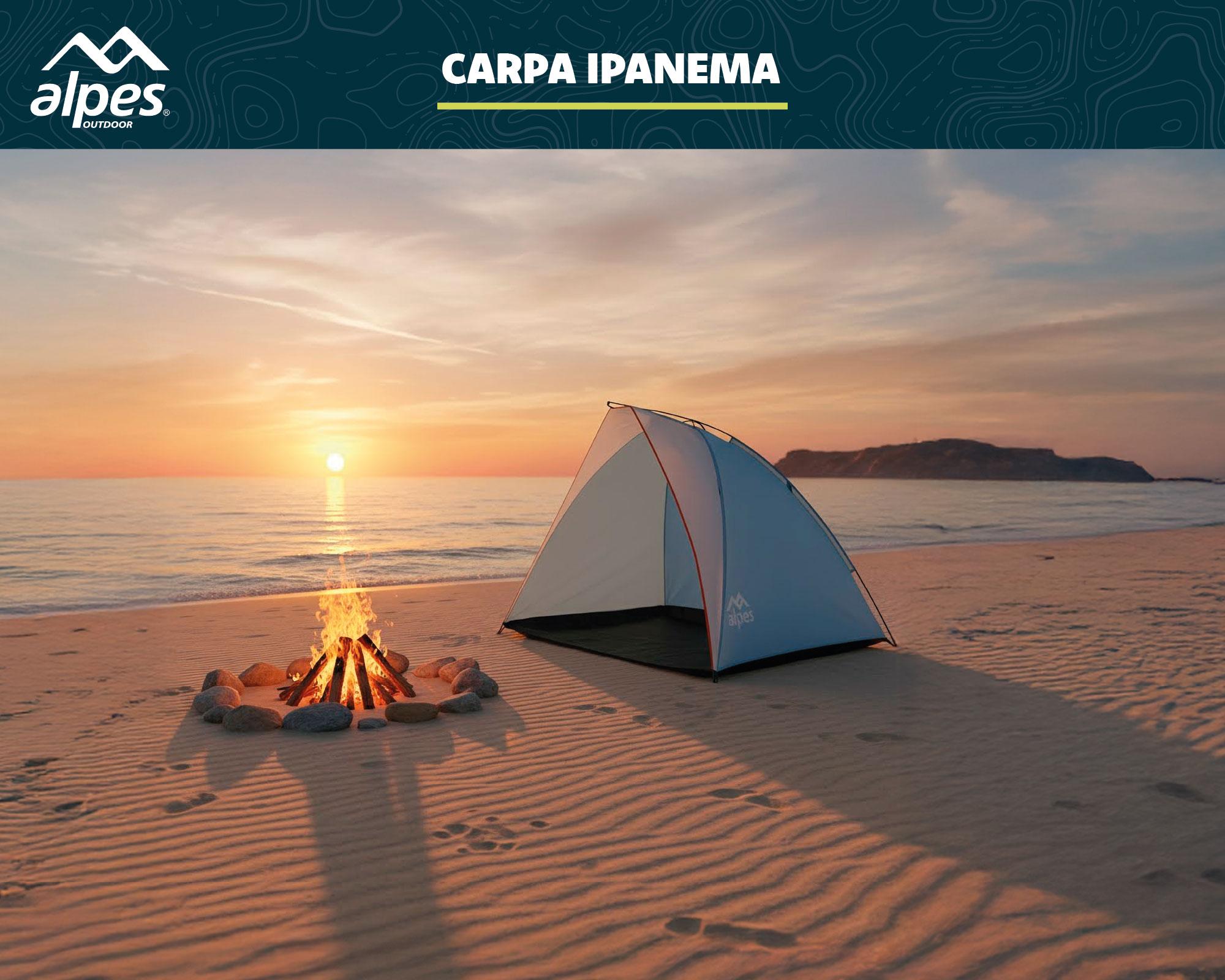Carpa playa Ipanema celeste 120x220x120 cm 2 personas-6