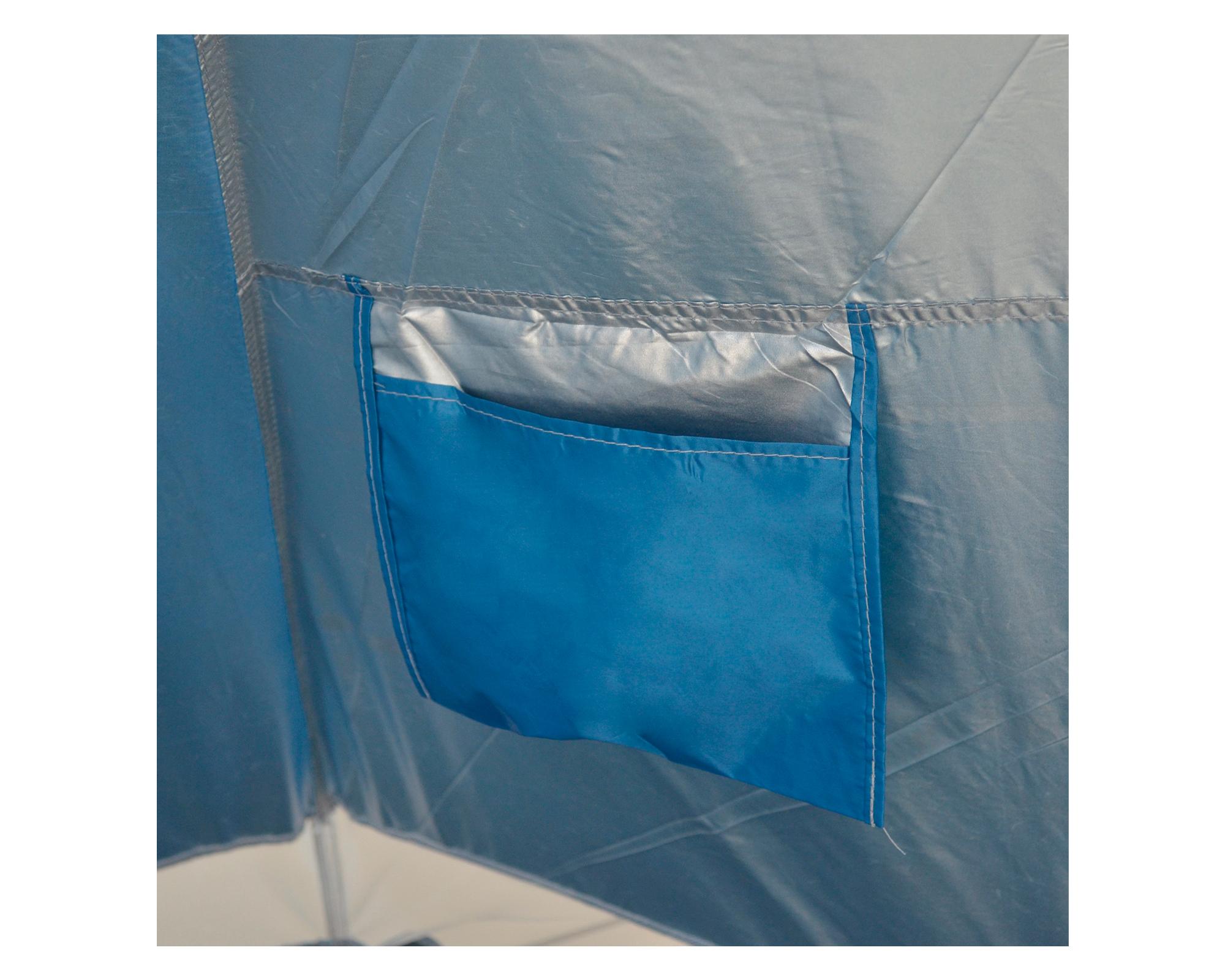 Carpa playa Copacabana azul 120x220x115 cm 2 personas-4