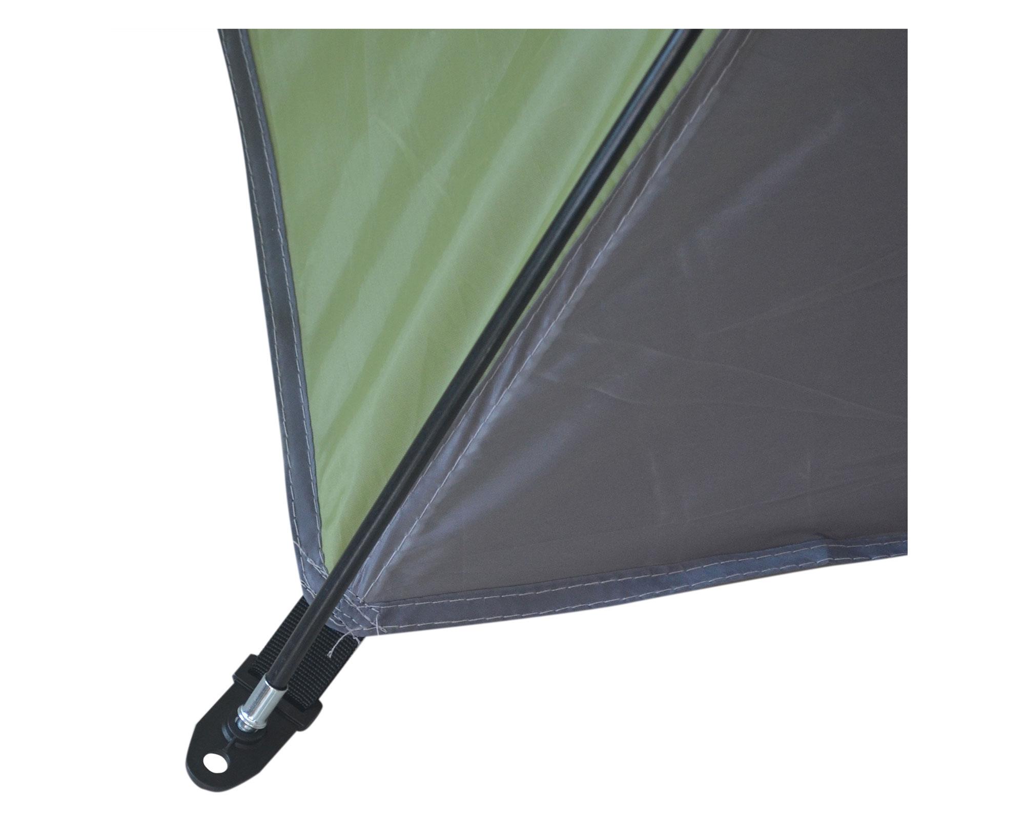 Carpa playa Acapulco verde 90x200x130 cm 2 personas-2