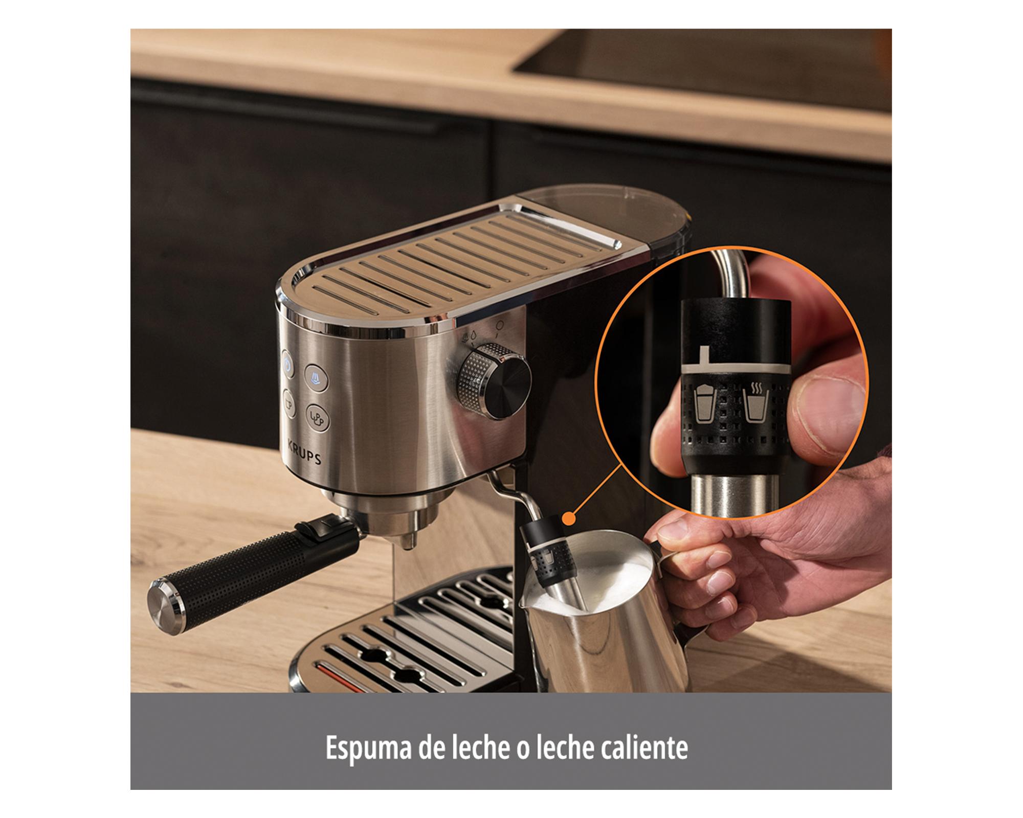 Cafetera Espresso Virtuoso gris 1 lt-6