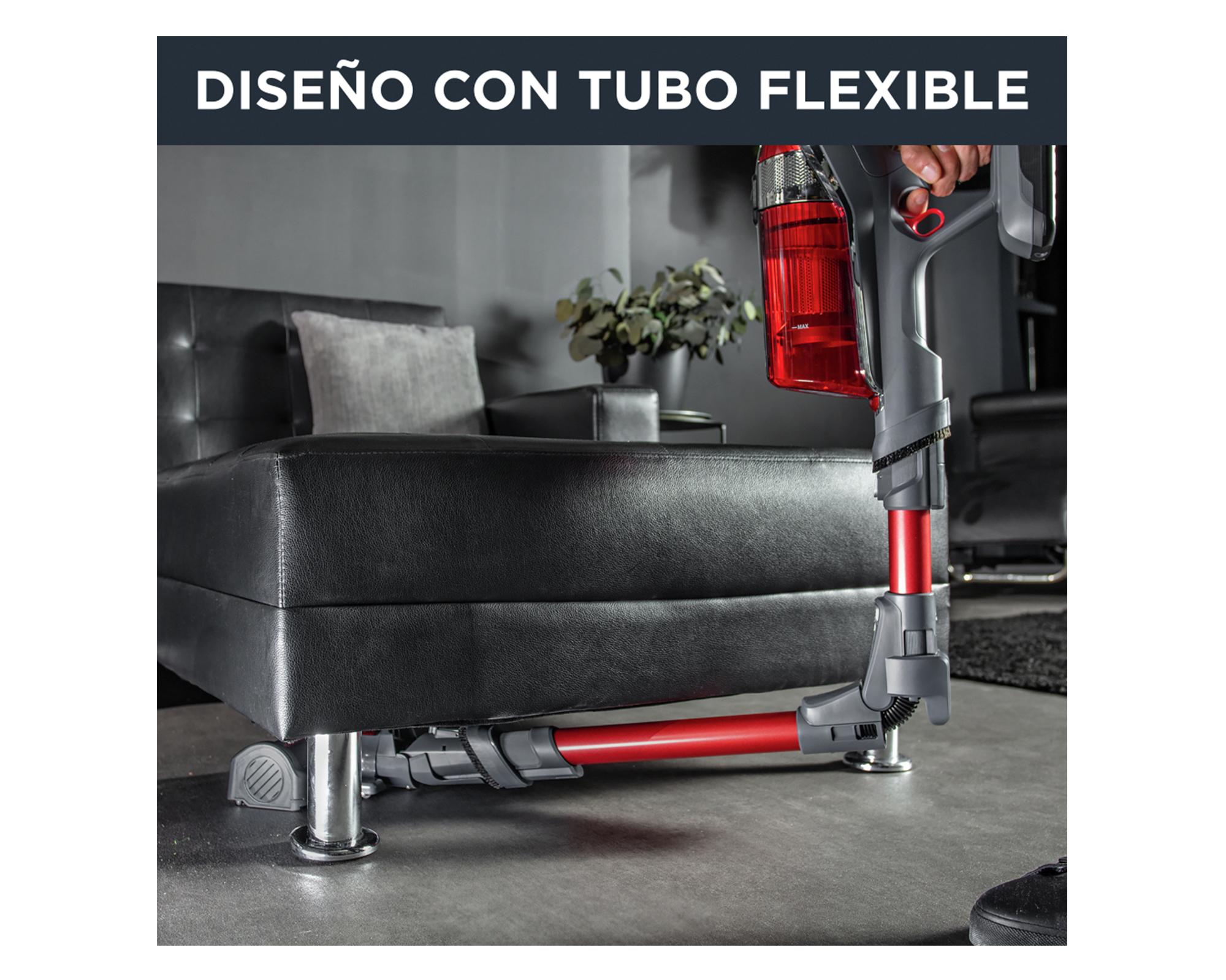 Aspiradora vertical inalámbrica X-Force rojo 130W-4