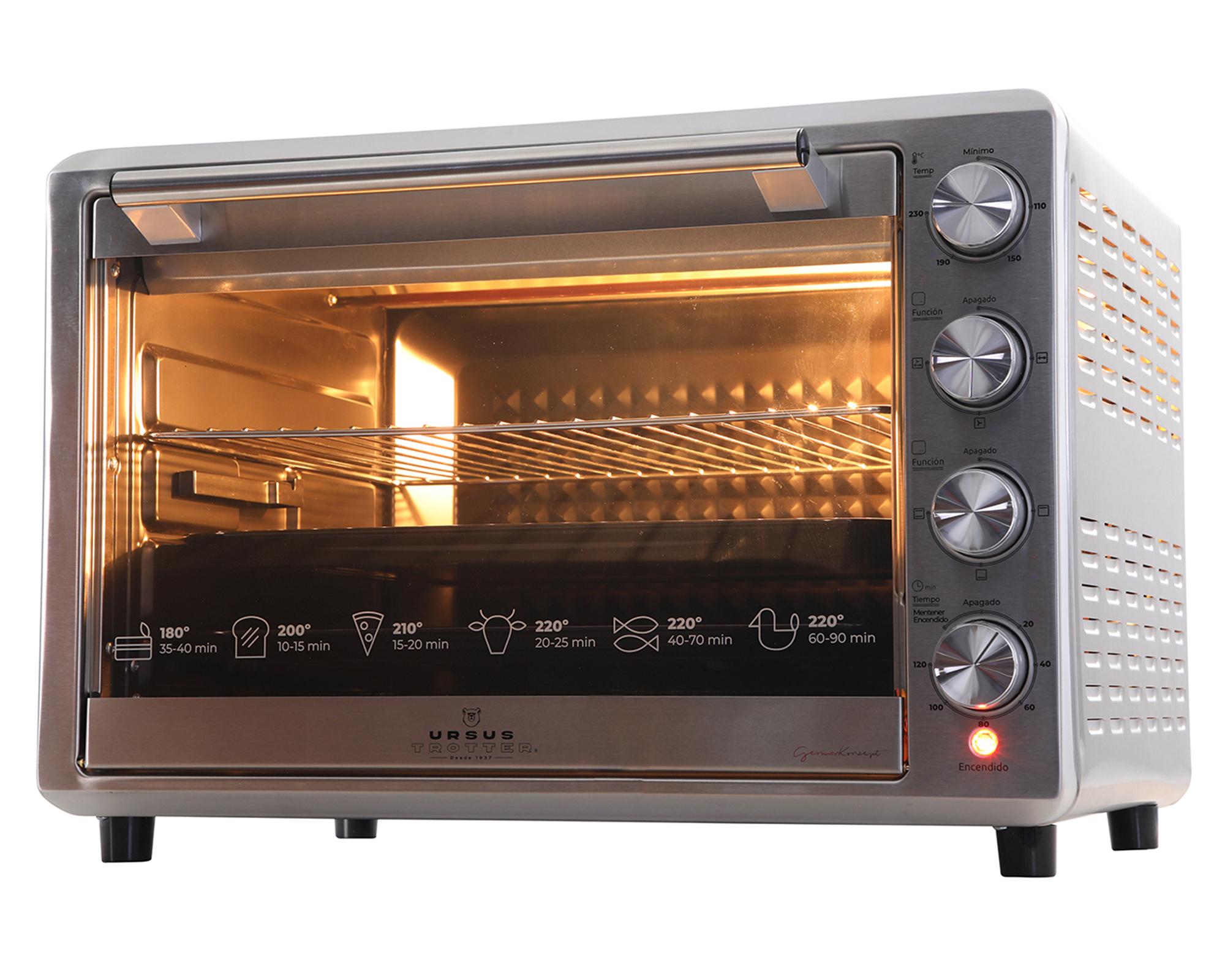 Horno eléctrico UT-BACKOFEN PRO-I gris 80 lt-3