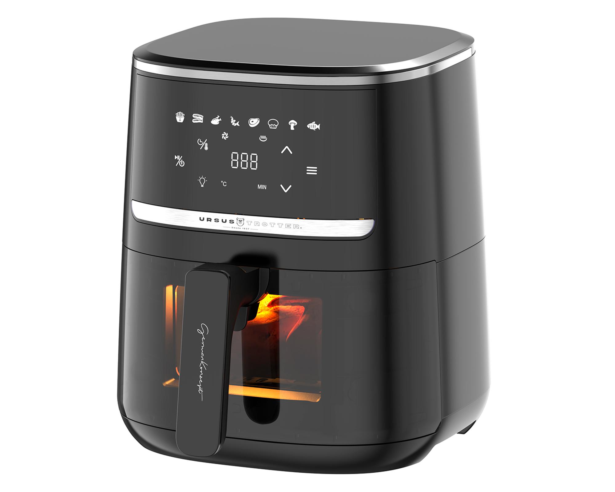 Freidora de aire UT-COOKVIEW negro 4.5 lt-2