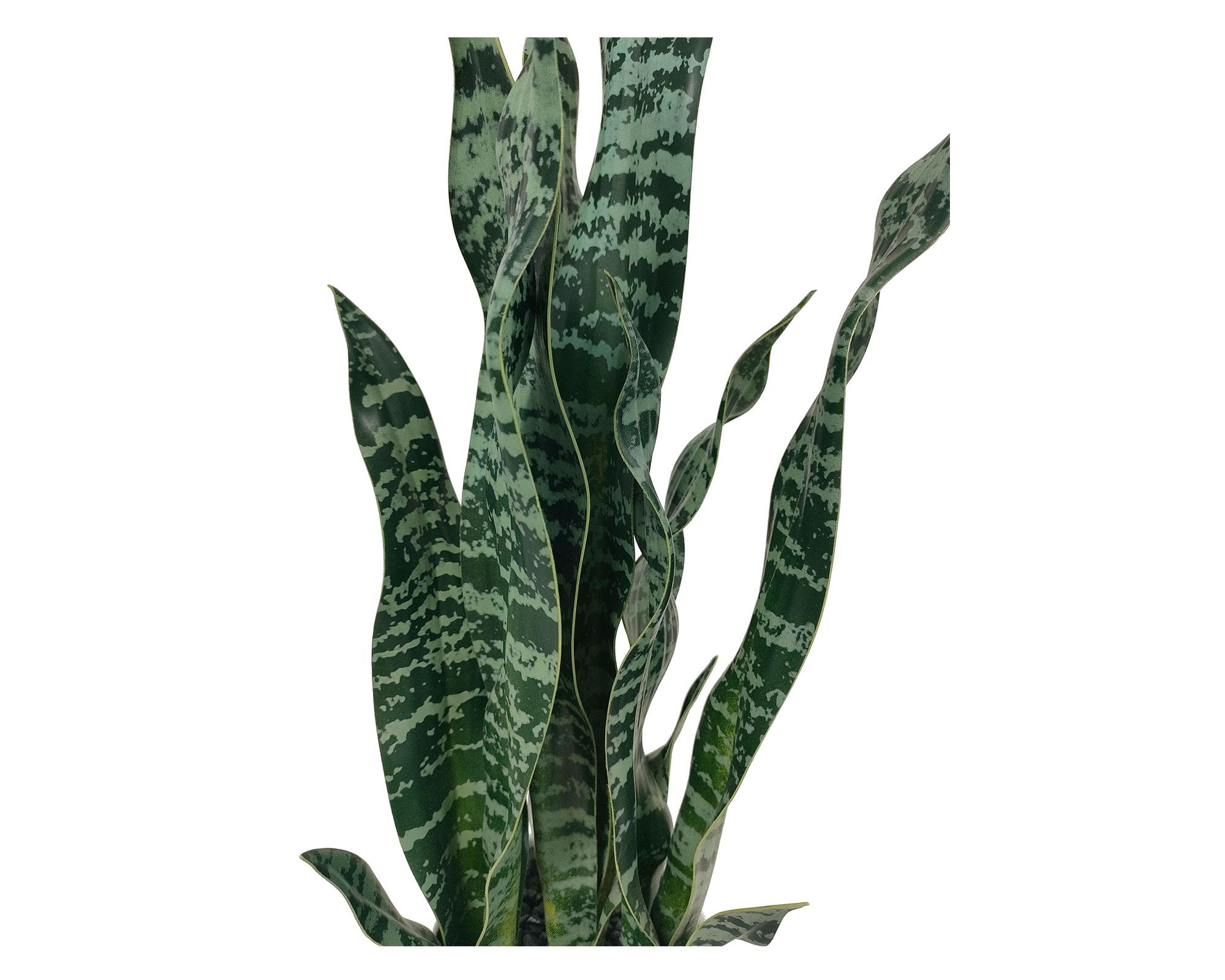 Planta artificial con maceta Sansevieria-2