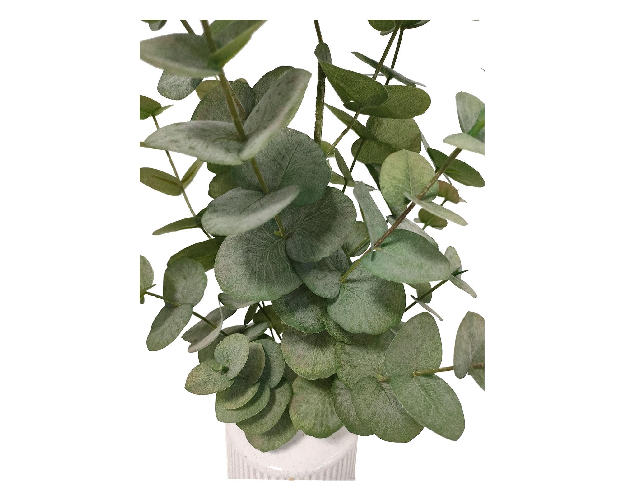Planta artificial con maceta Eucalipto-2