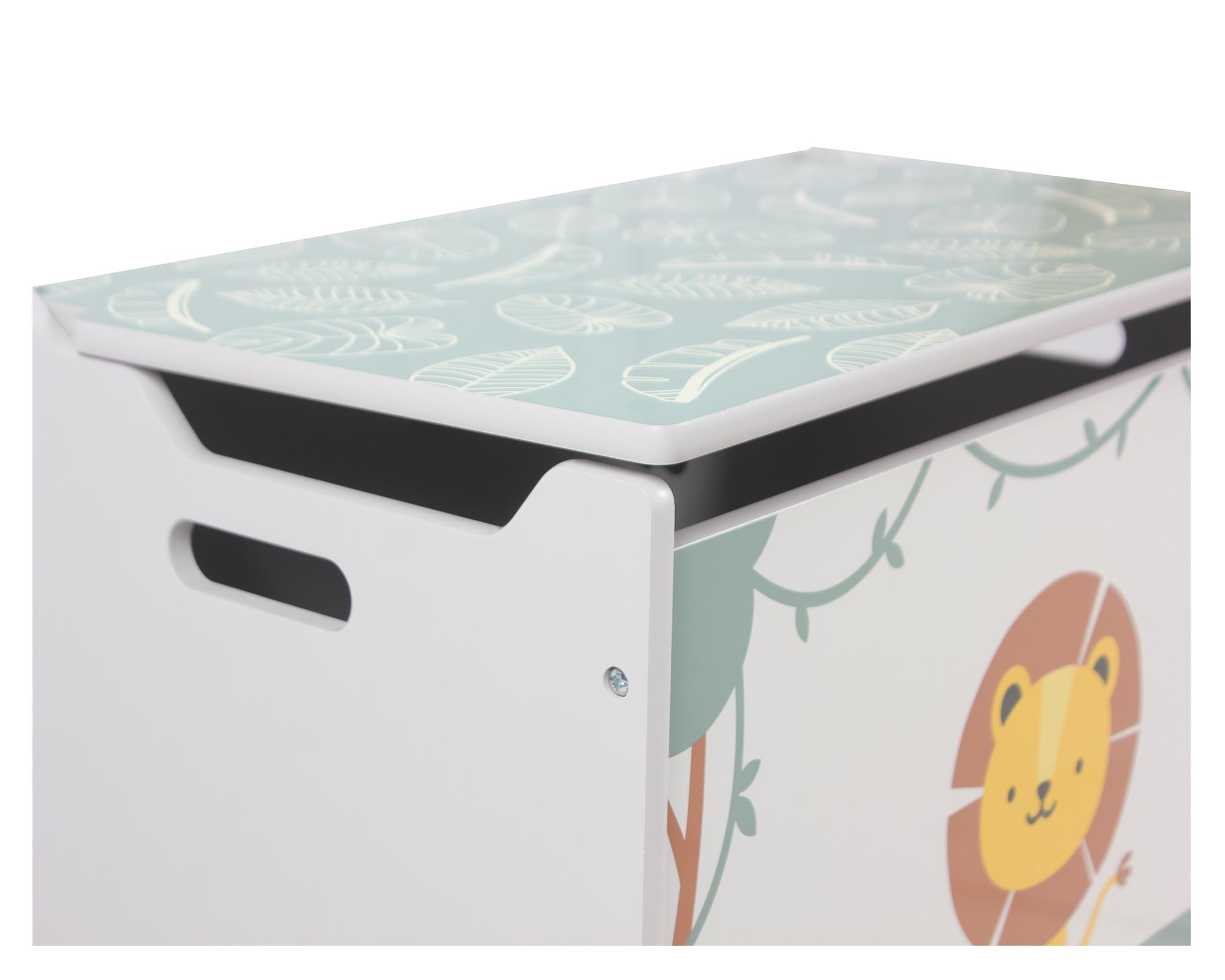 Baúl infantil Jungle 39x60x36 cm-4
