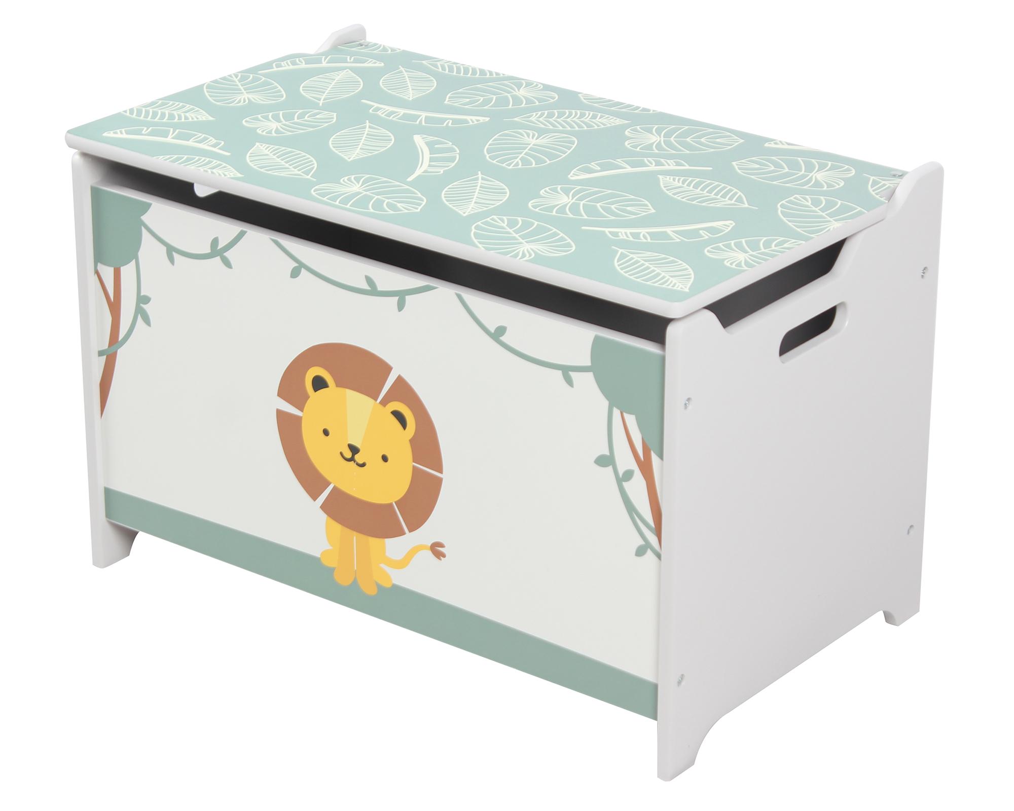Baúl infantil Jungle 39x60x36 cm-2