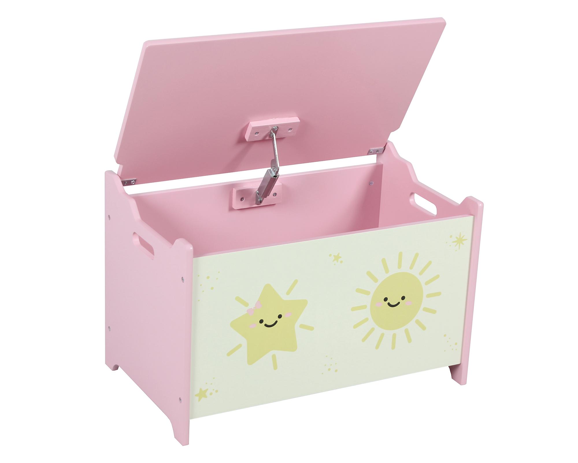 Baúl infantil Astral pink 39x60x36 cm-2