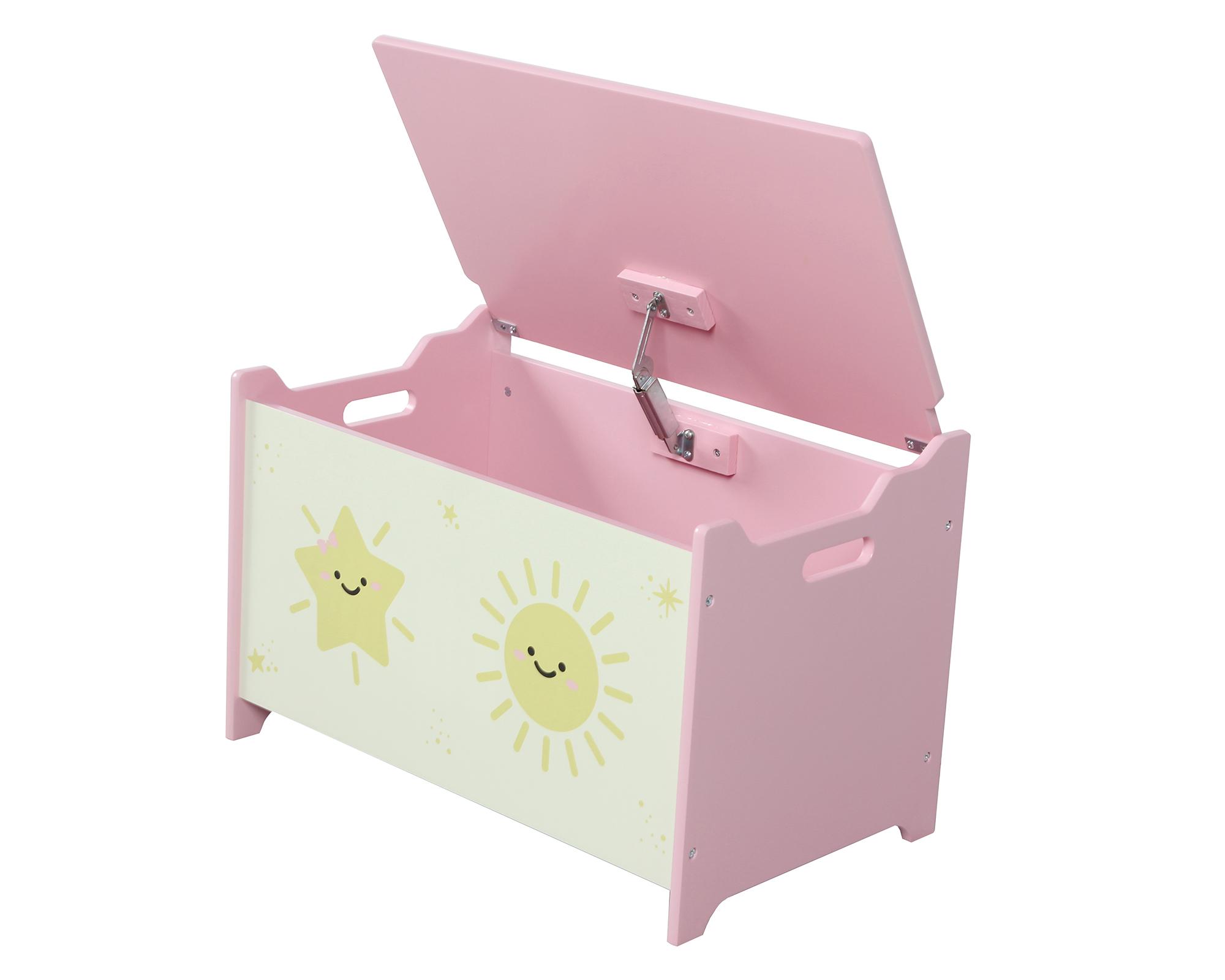 Baúl infantil Astral pink 39x60x36 cm-3