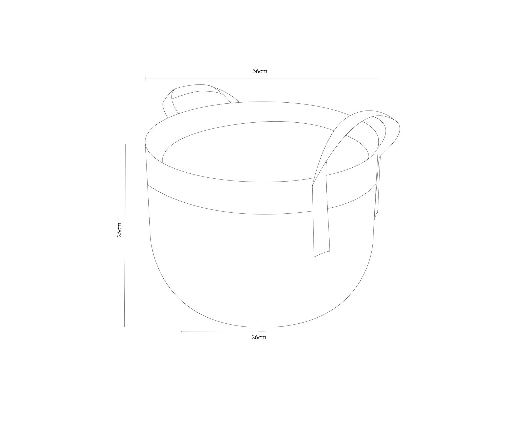 Maceta canasto ring 36 cm-3