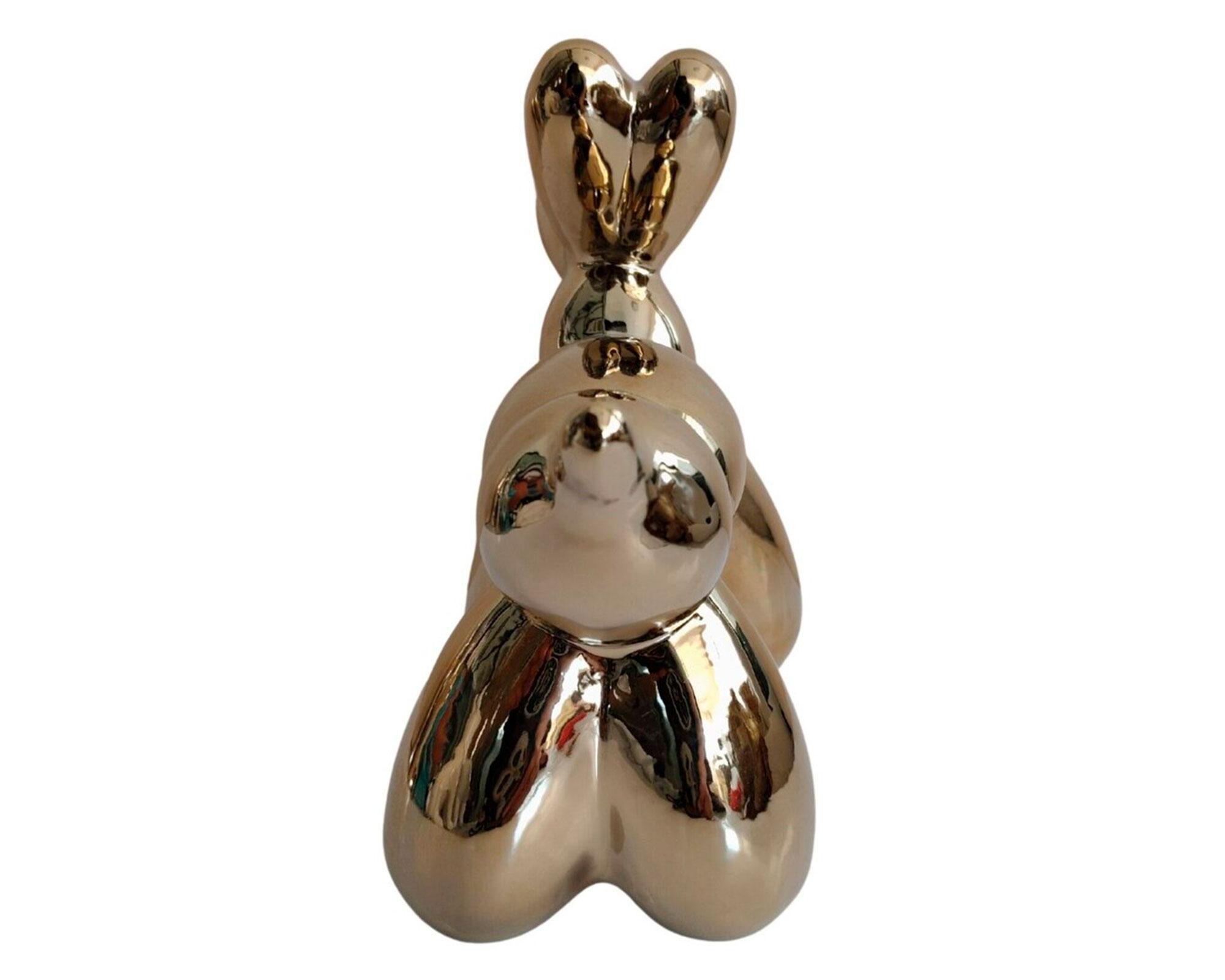 Figura decorativa Perro gold-2