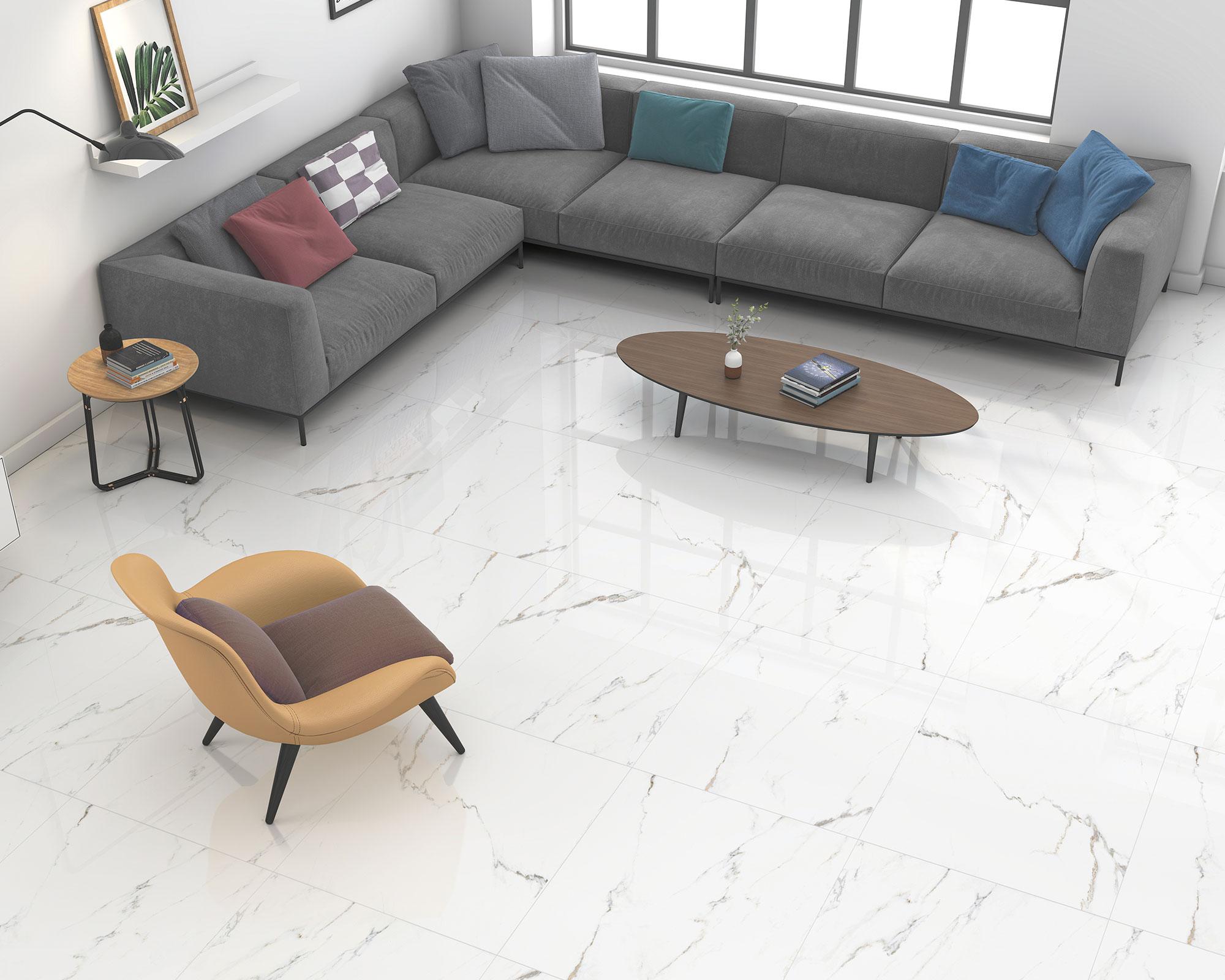 Porcelanato Prime Statuario 60x60 cm 1.44 m2-5