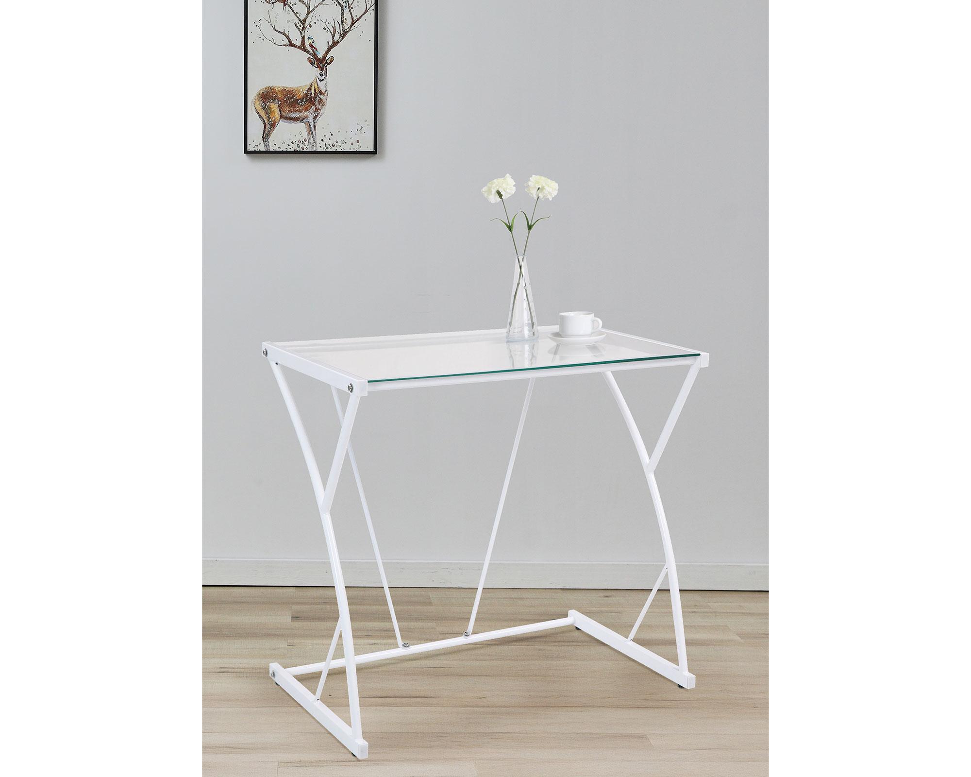 Escritorio 75x80x50 cm transparente-3