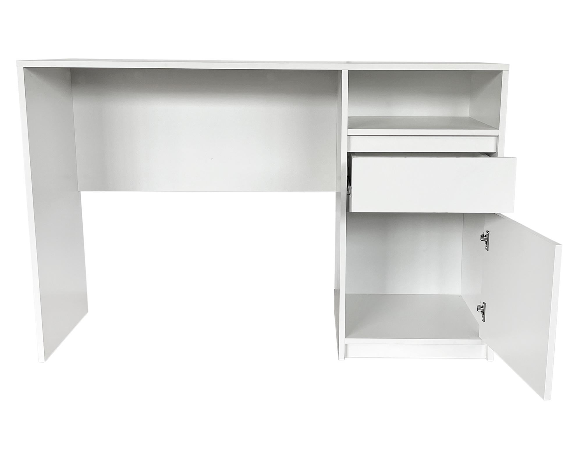 Escritorio Apollo blanco 1 cajón 1 puerta-3